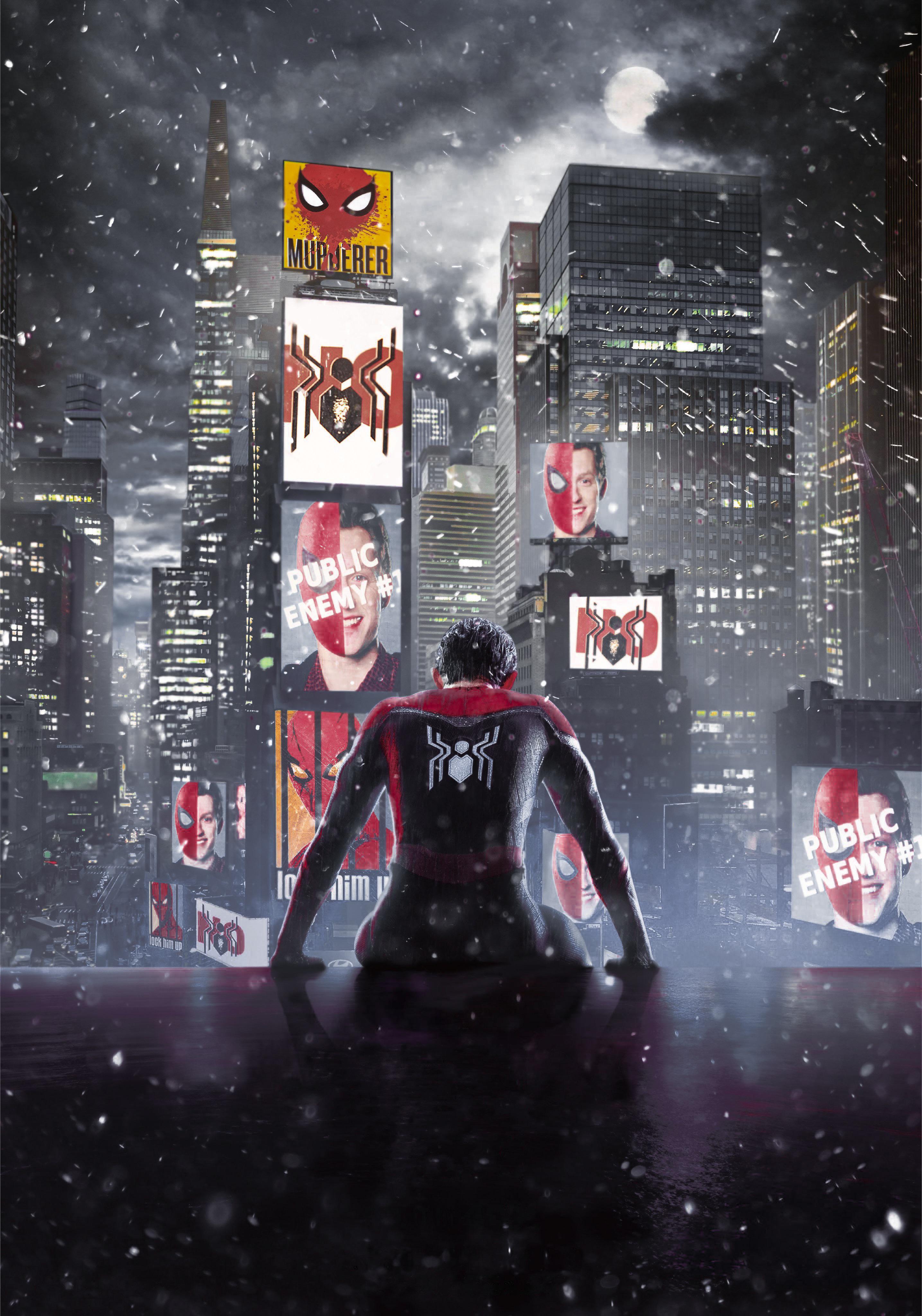 Darker Version of the No Way Home ScreenX Poster (4k)