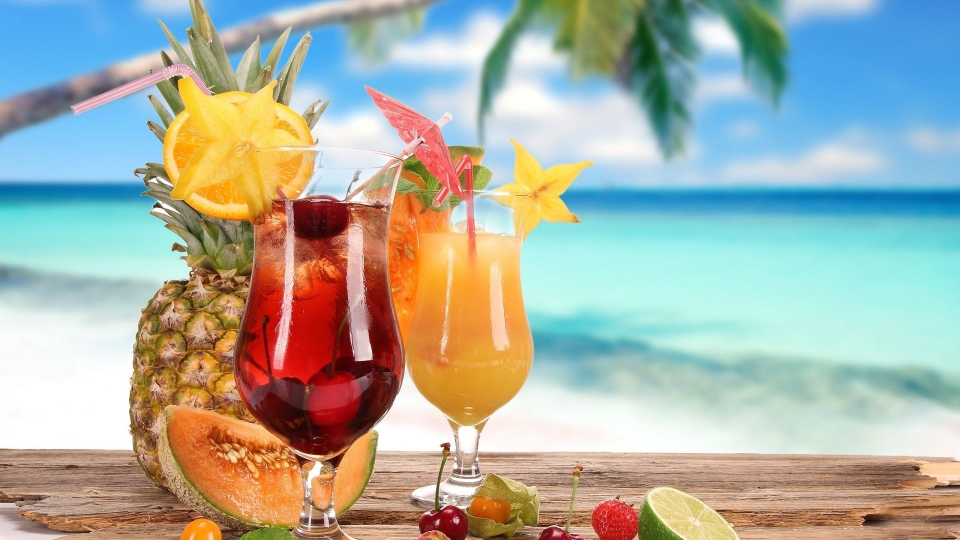HD Summer Drinks Gallery HD Wallpaper
