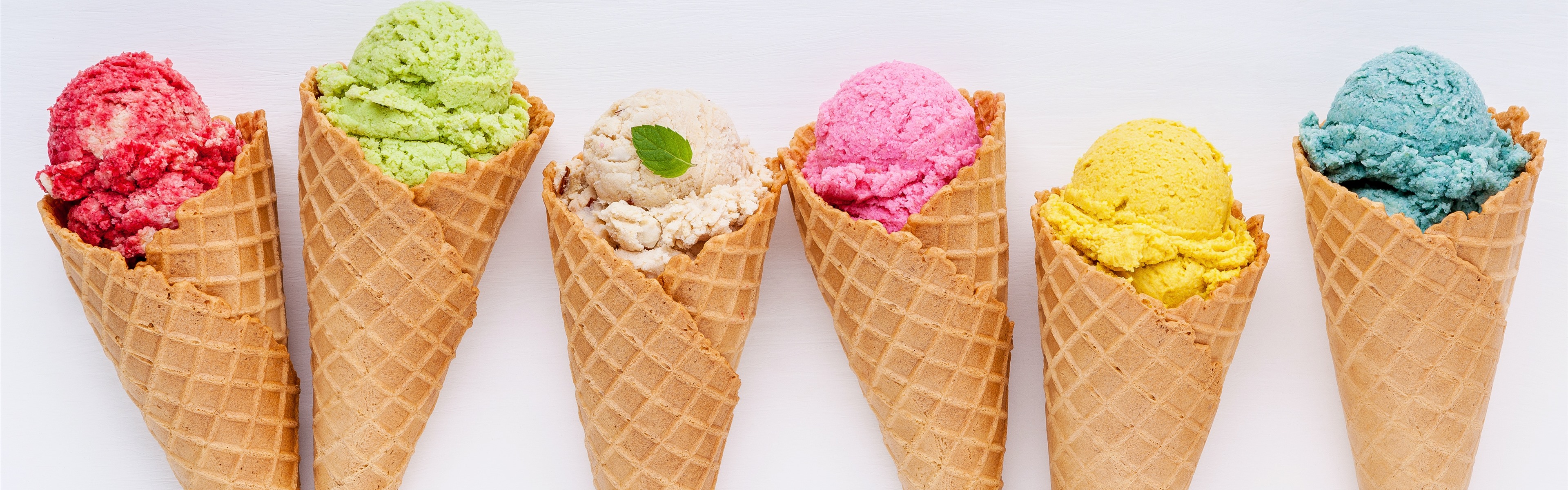 Wallpaper Some colorful ice cream, summer dessert 5120x2880 UHD 5K Picture, Image