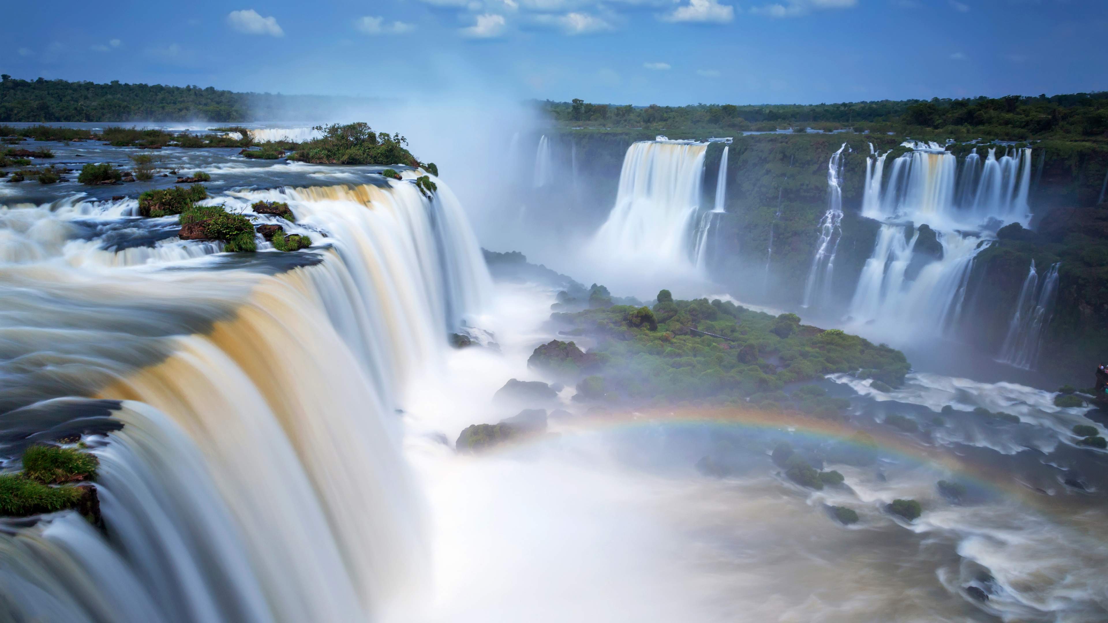 Free download Iguazu Falls Brazil 4K Wallpaper For Desktop Download [3840x2160] for your Desktop, Mobile & Tablet. Explore Iguazu Falls Wallpaper. Water Falls Wallpaper, Water Falls Wallpaper, Niagara Falls Wallpaper