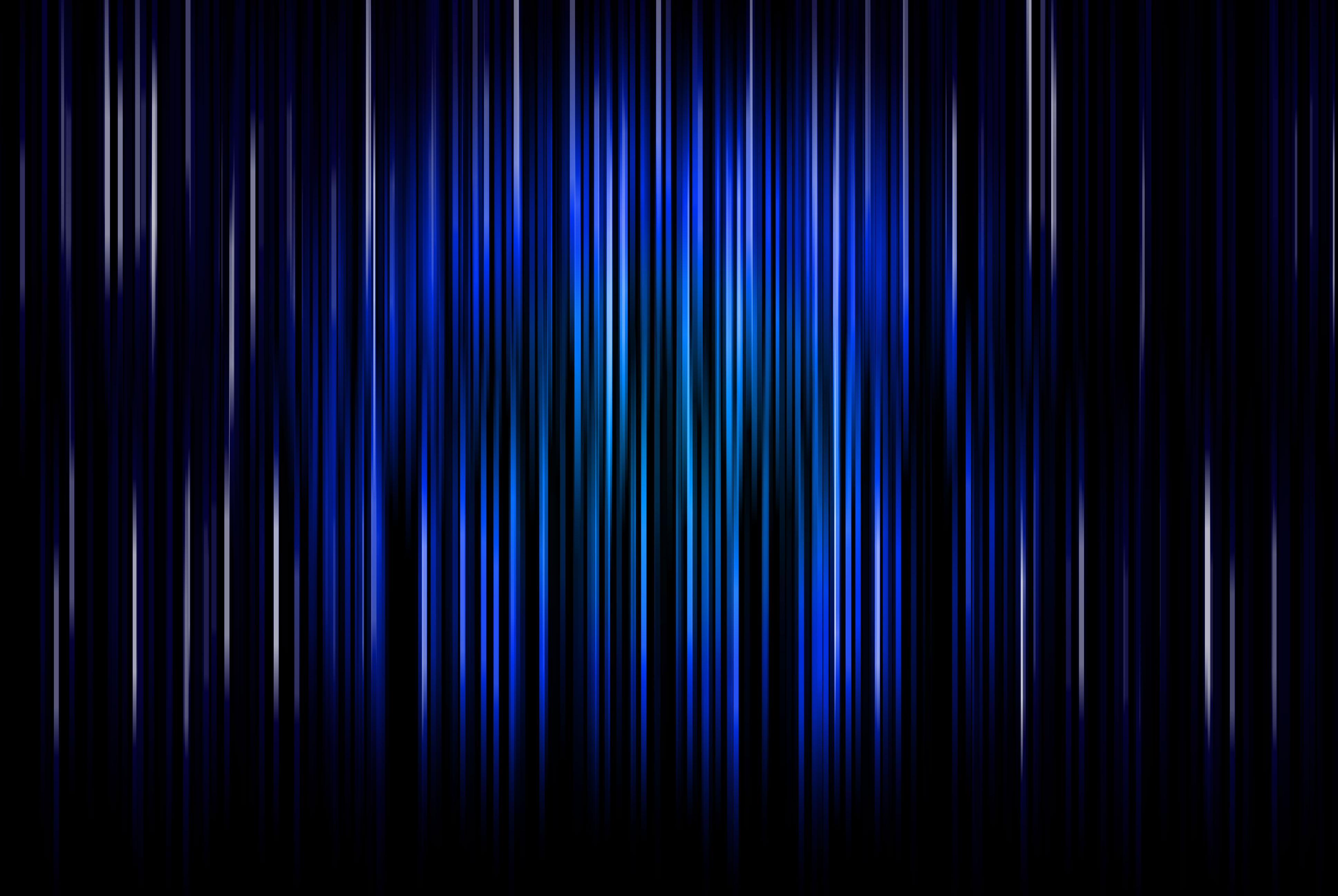4K, Blue, Vertical, Black, Dark background, Stripes Gallery HD Wallpaper