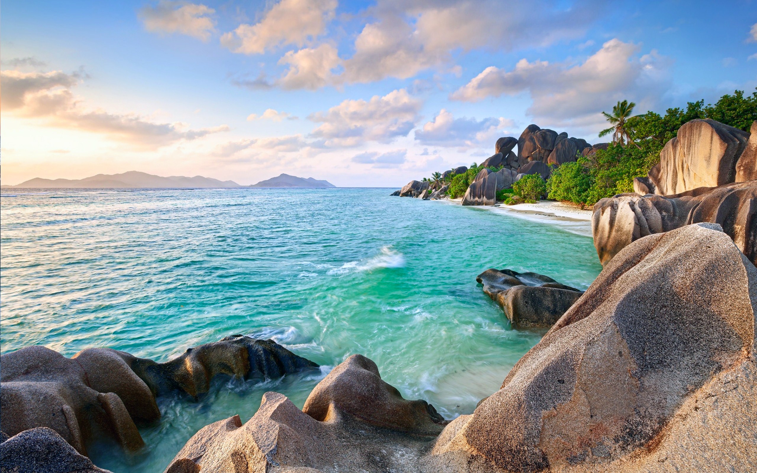 Island Summer Sky Wallpaper [2560x1600]