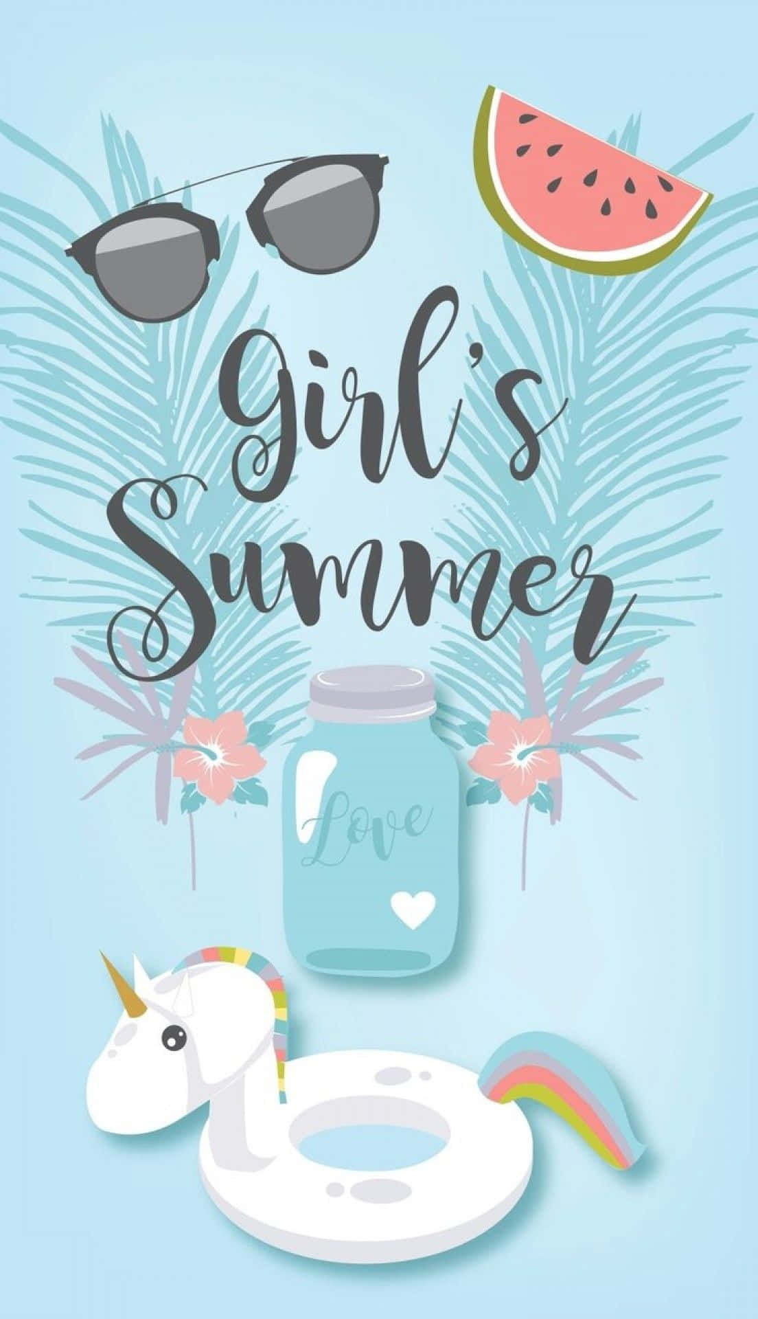 Download Enjoy Summer with a Cute iPhone Wallpaper