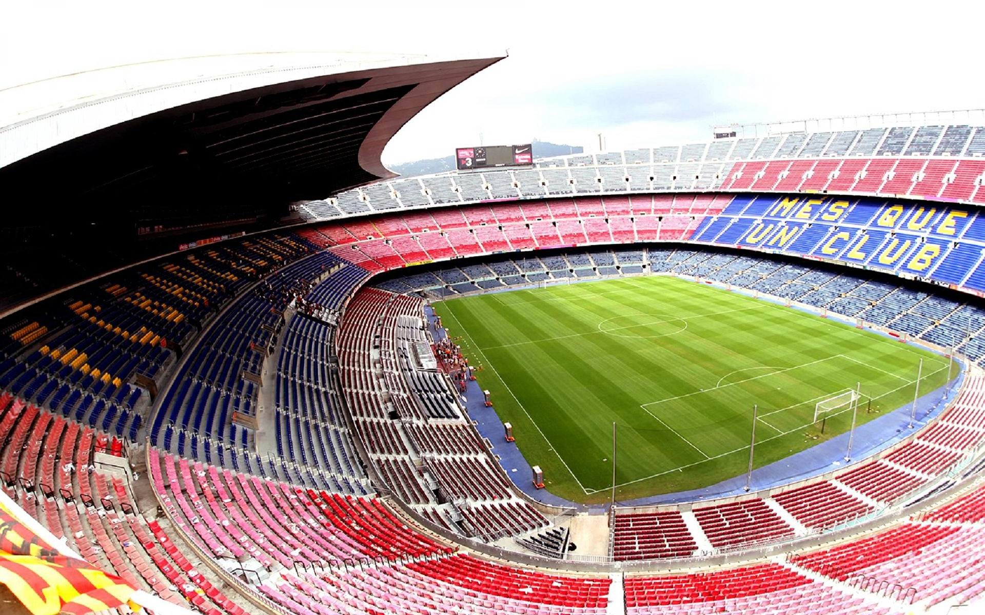 Camp Nou Barcelona Stadium High Quality HD Wallpaper