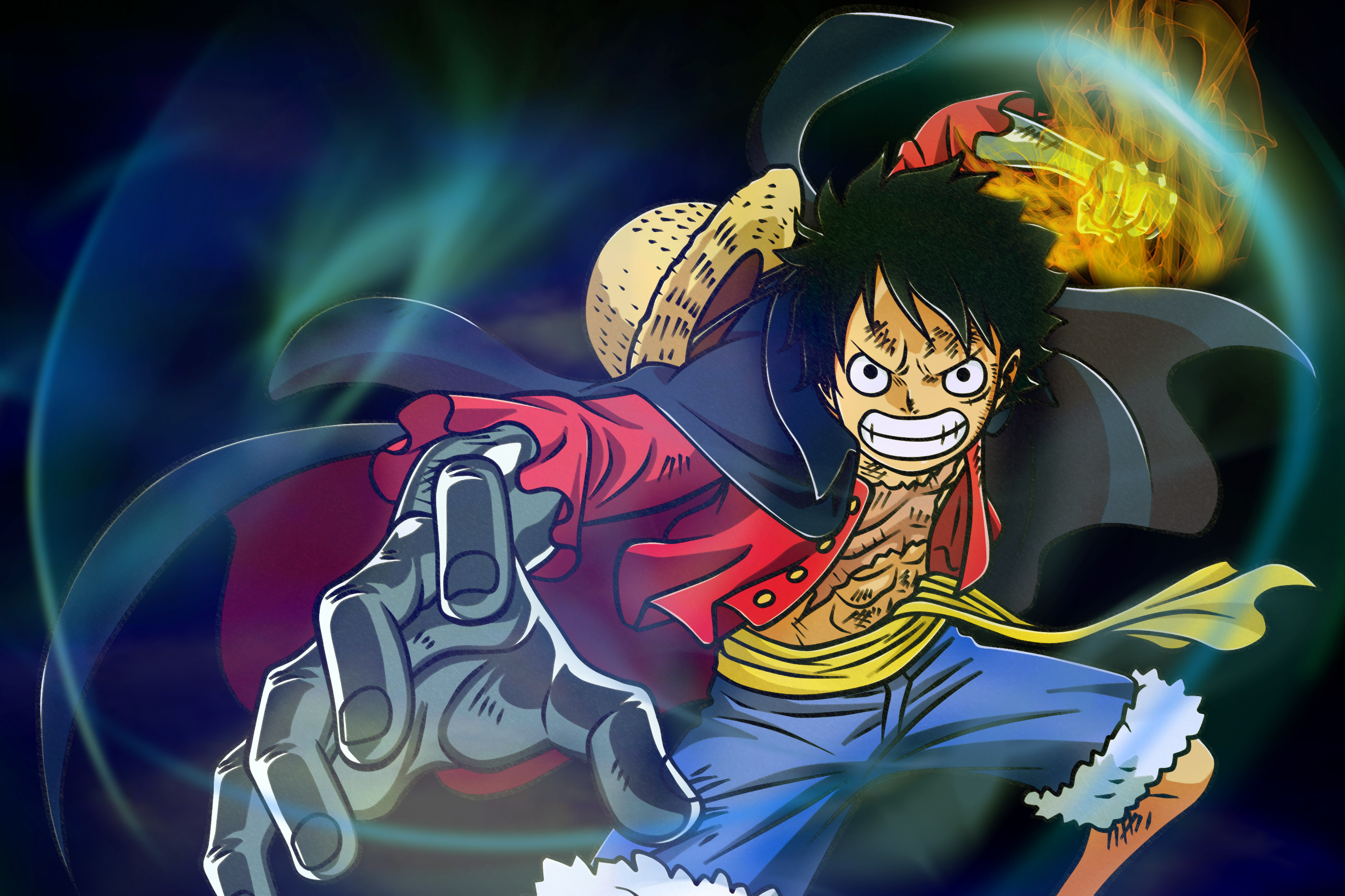 ONE PIECE LUFFY WALLPAPER 4K FOR PC