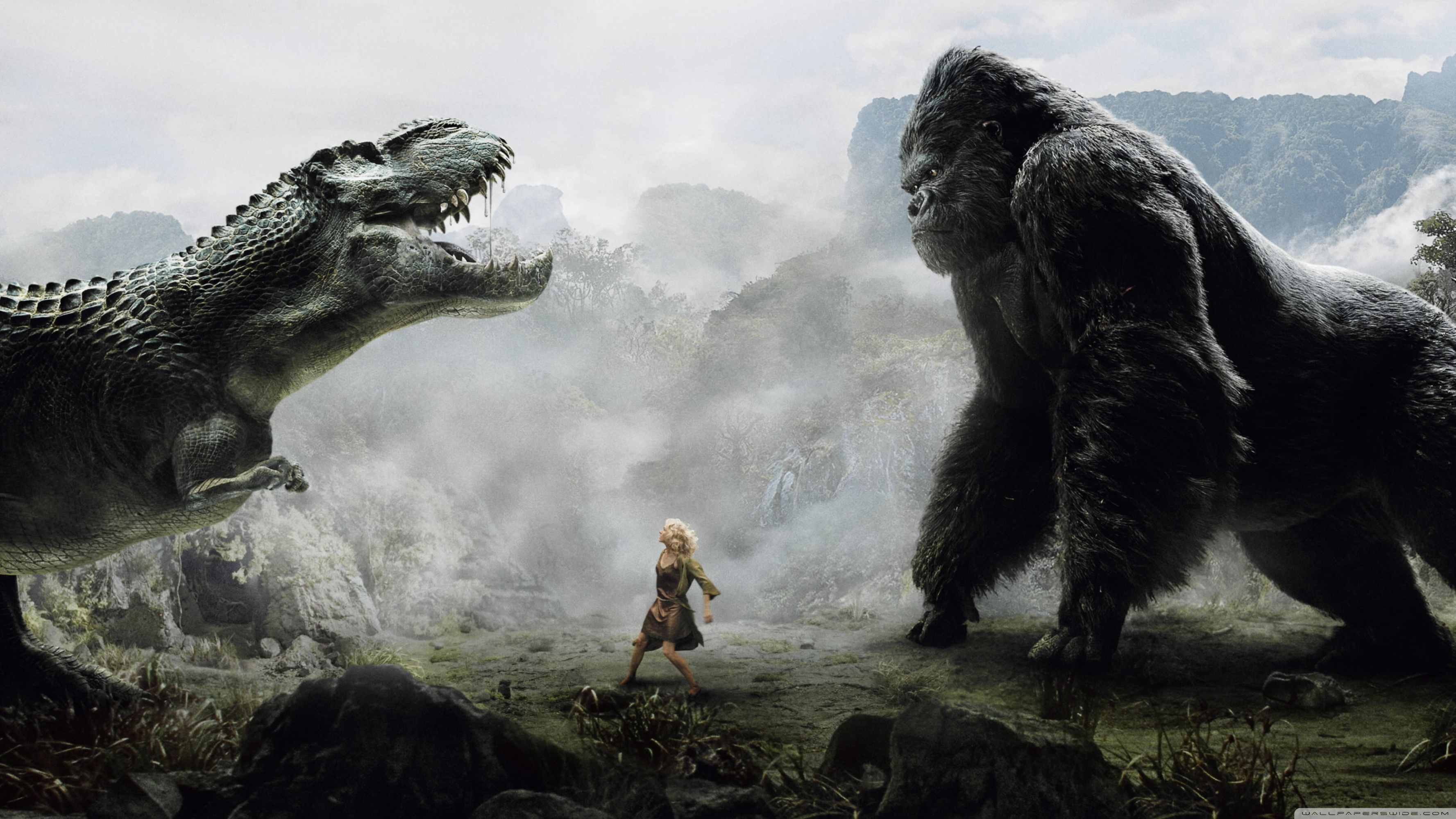 King Kong Vs Godzilla Ultra HD Desktop Background Wallpaper for 4K UHD TV, Tablet