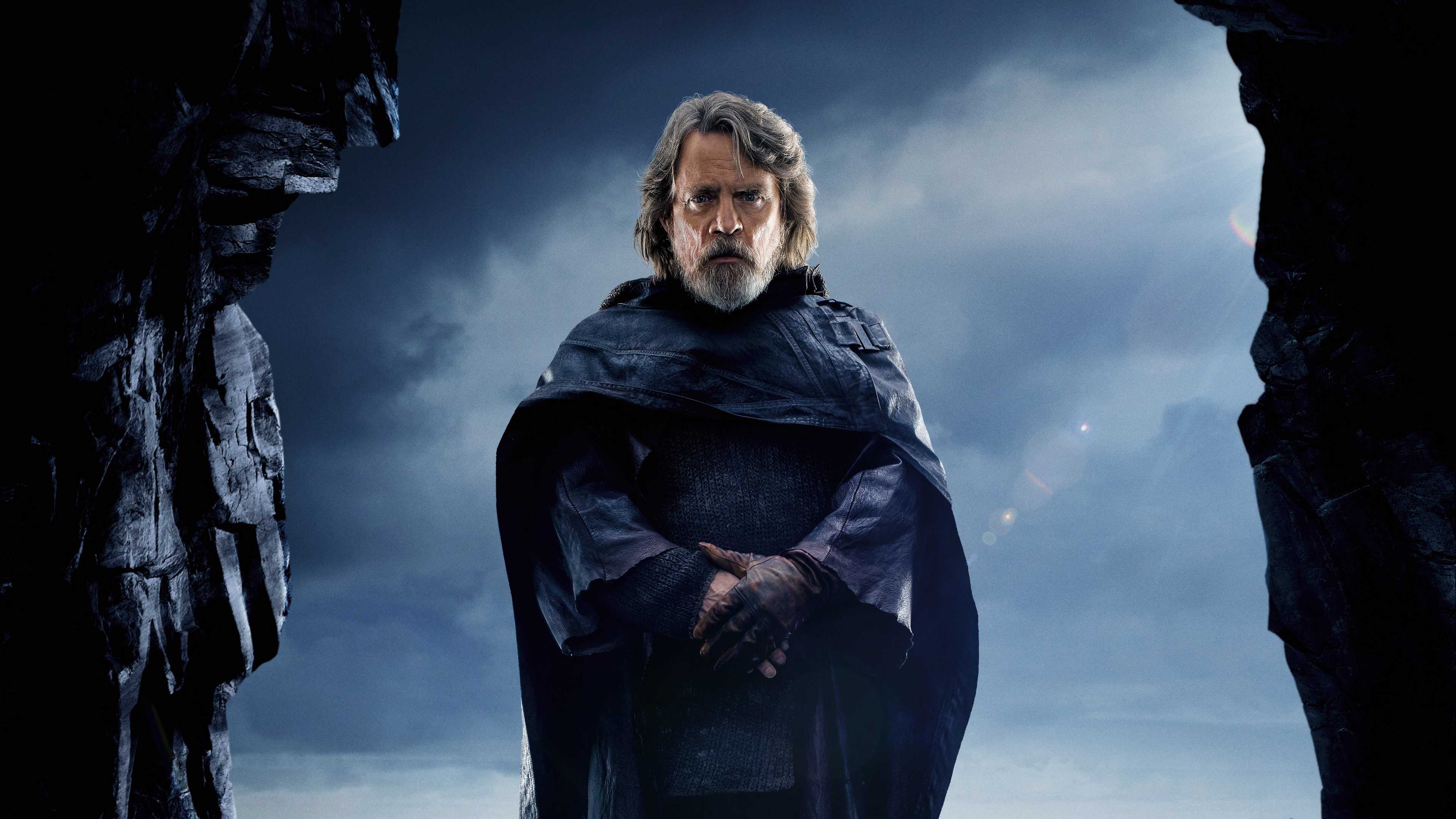 Star Wars The Last Jedi Luke Skywalker UHD 4K Wallpaper
