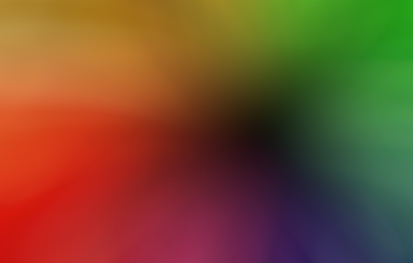 Wallpaper blue, red, abstraction, yellow, green, smooth transitions, colorful solid background image for desktop, section текстуры