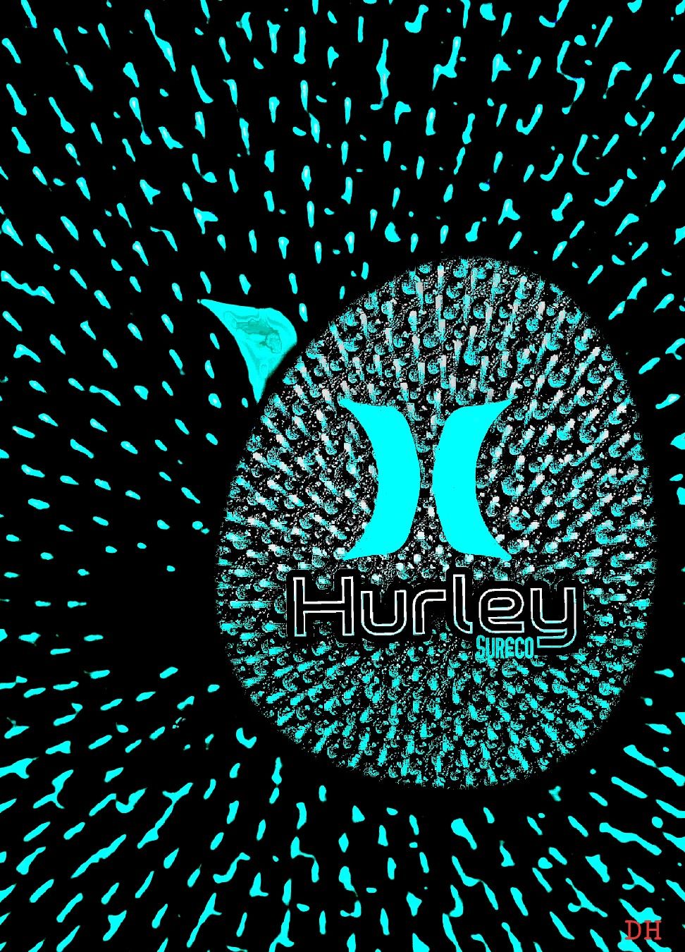 hurley surf logo wallpaper