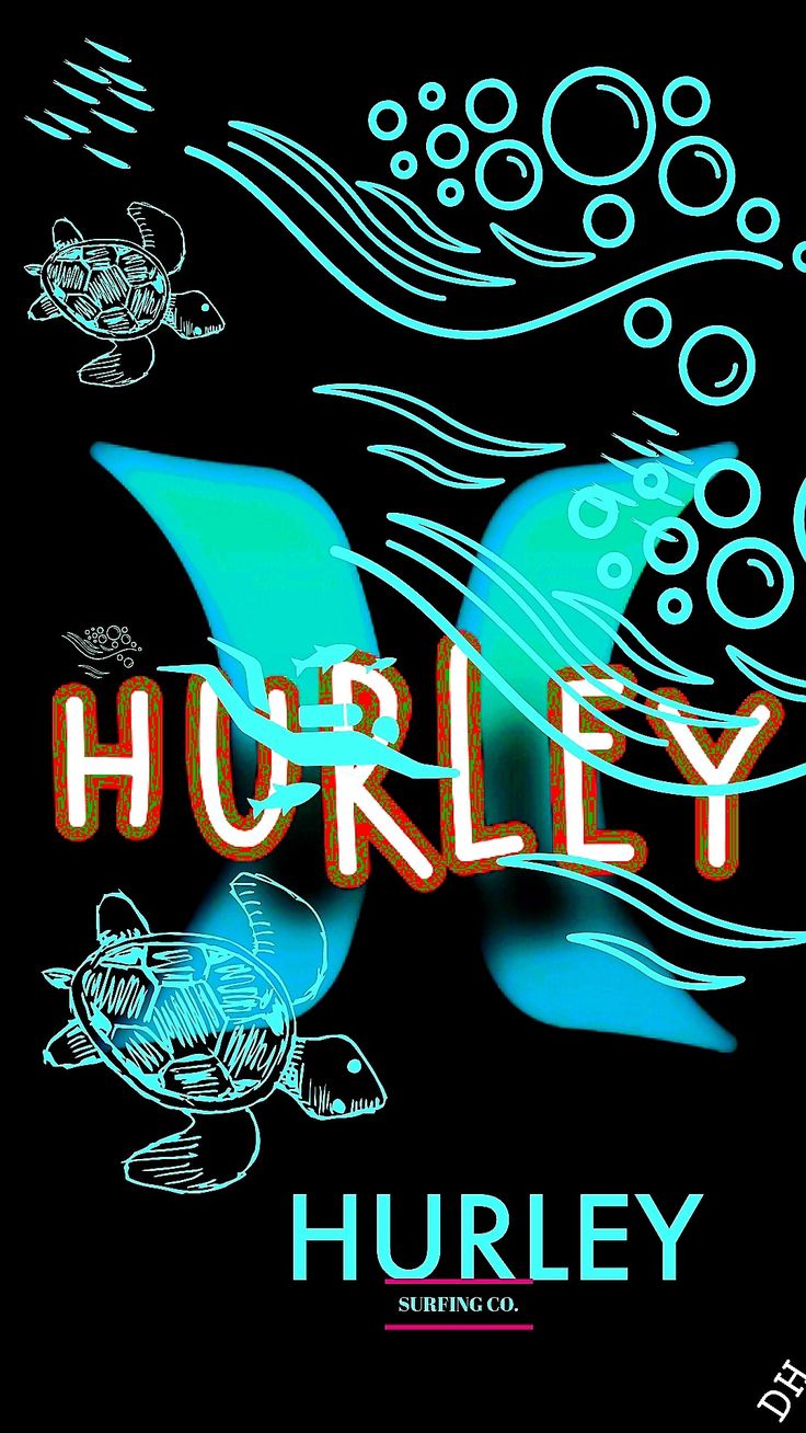 Hurley. Brand stickers, Hurley, Hurley logo