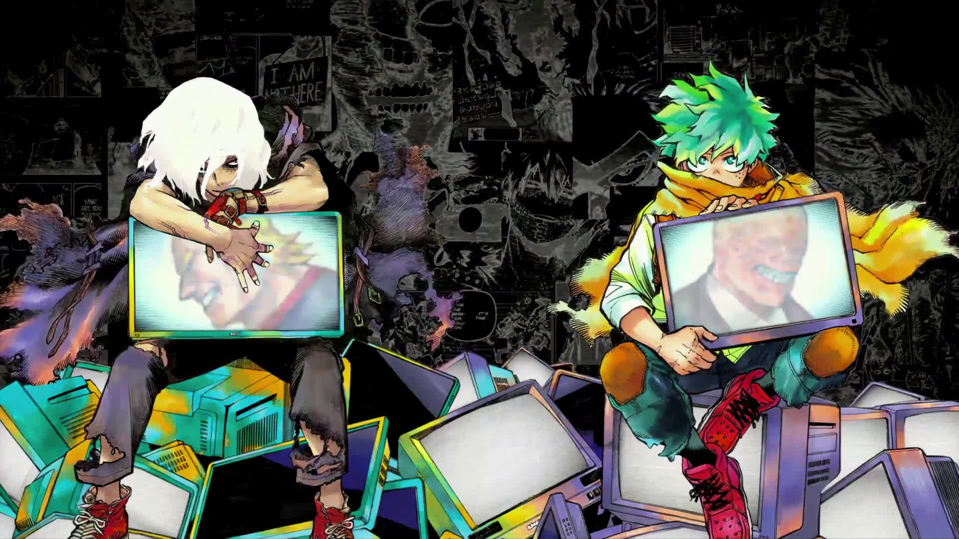 Shigaraki and Deku My Hero Academia 4K Quality Desktop Wallpaper