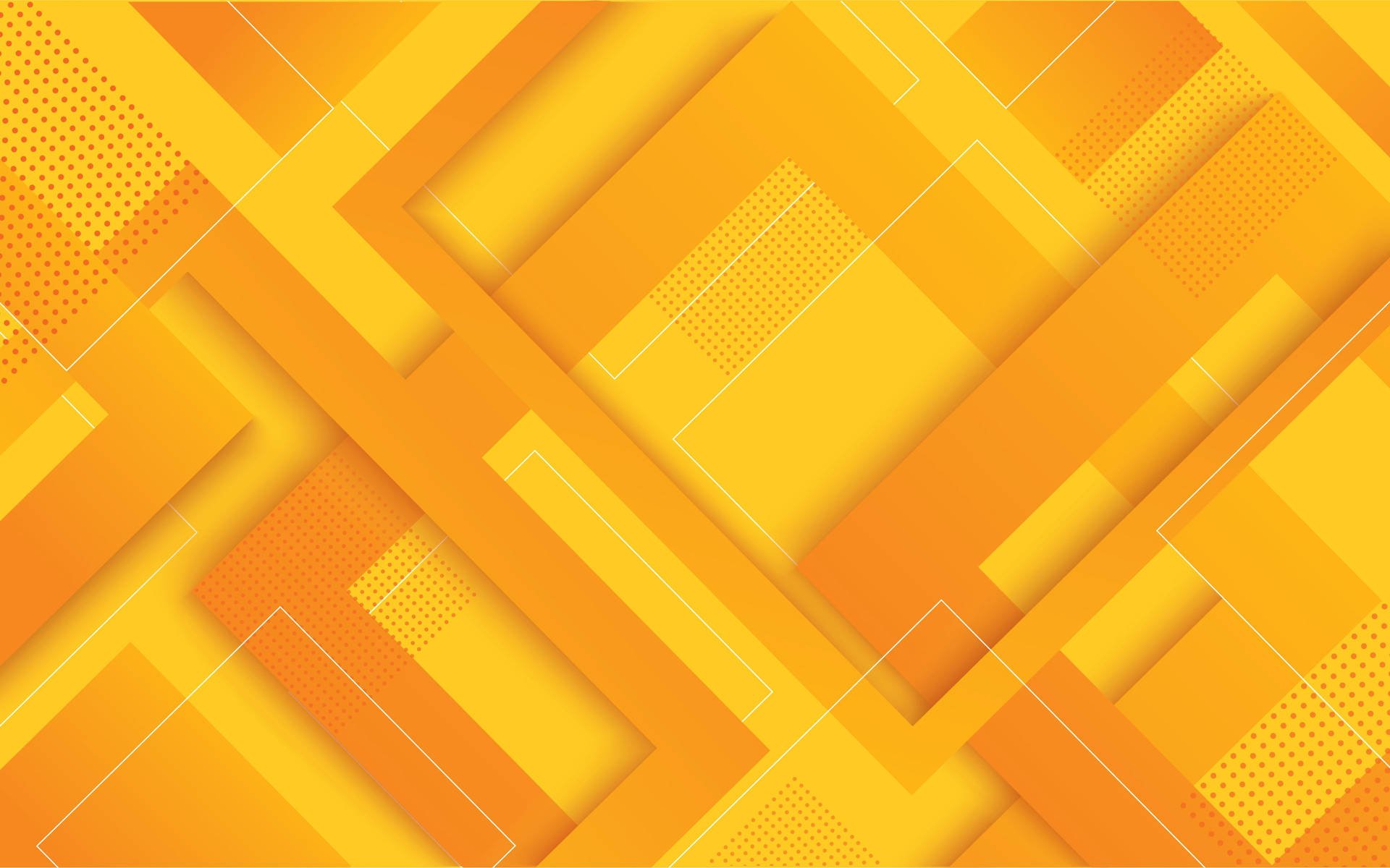 Download Orange And Yellow Abstract Material Design Wallpaper