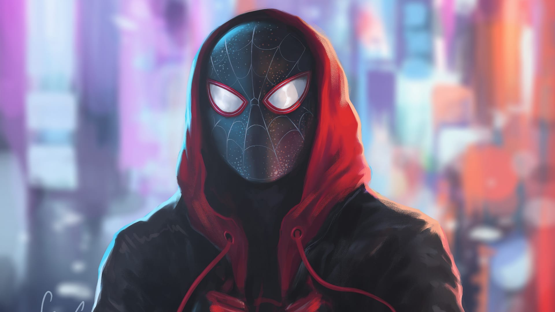 Spider Man: Into The Spider Verse Theme For Windows 10 & 11