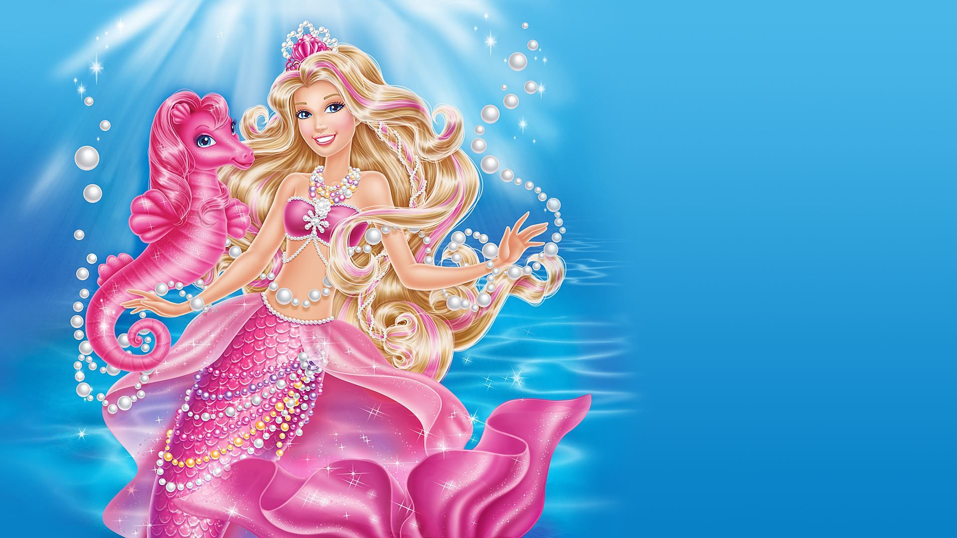 Barbie The Pearl Princess Background Image and Wallpaper
