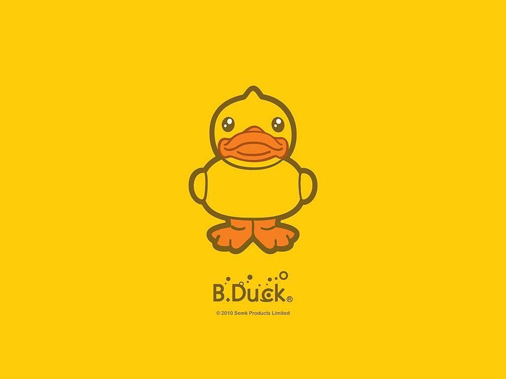 Cartoon Duck Desktop Wallpaper