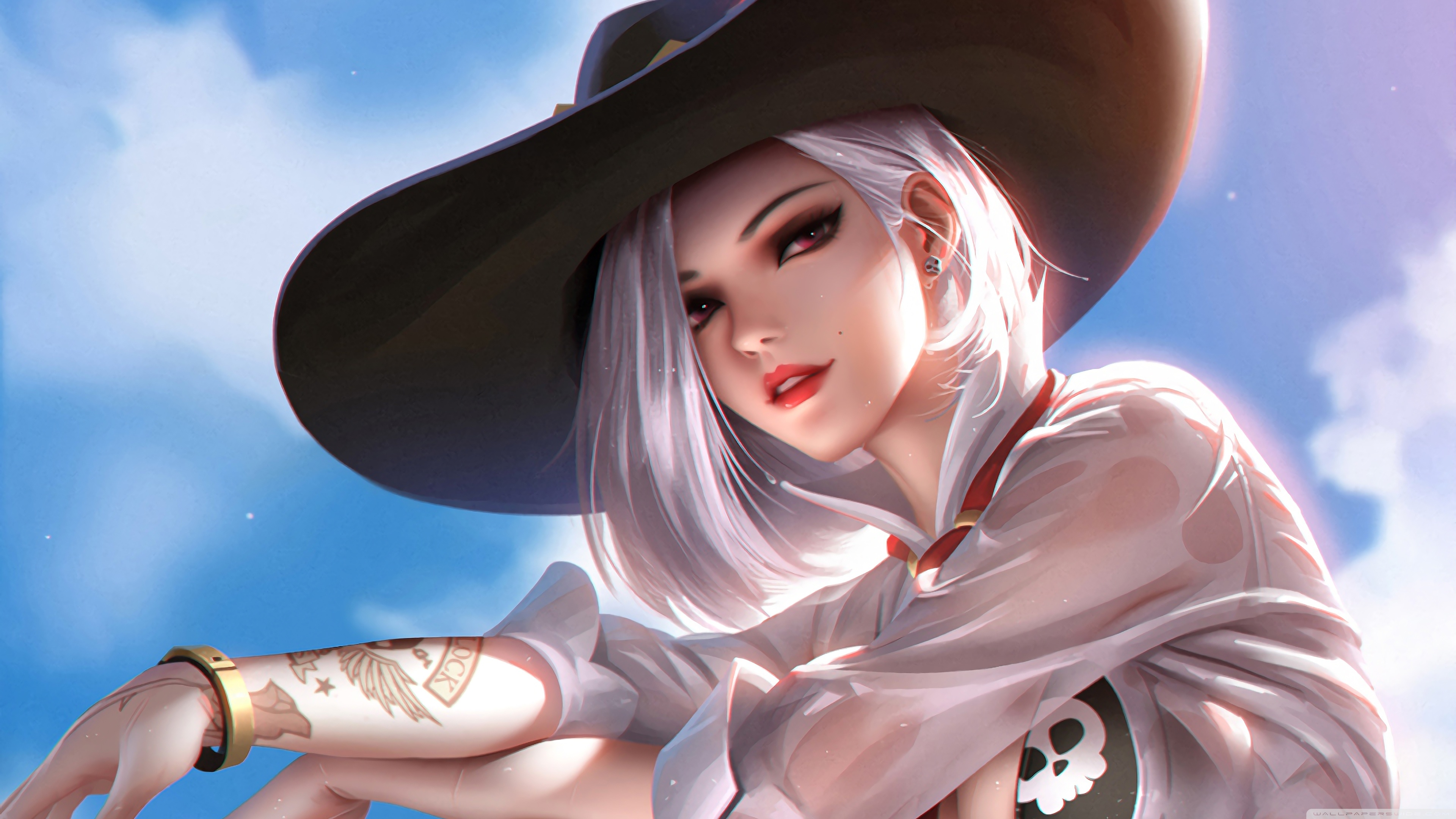 Pirate Girl Art Ultra HD Desktop Background Wallpaper for: Widescreen & UltraWide Desktop & Laptop, Multi Display, Dual & Triple Monitor, Tablet