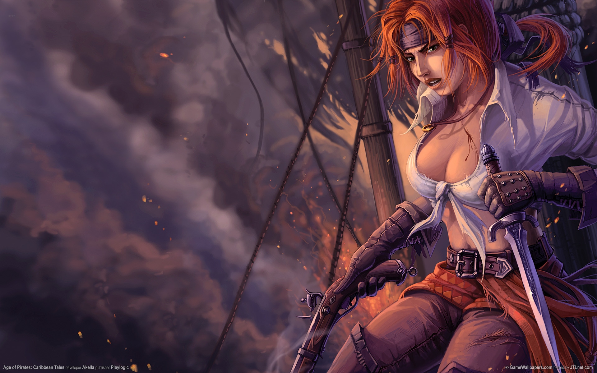 Age Of Pirates: Caribbean Tales HD Wallpaper and Background