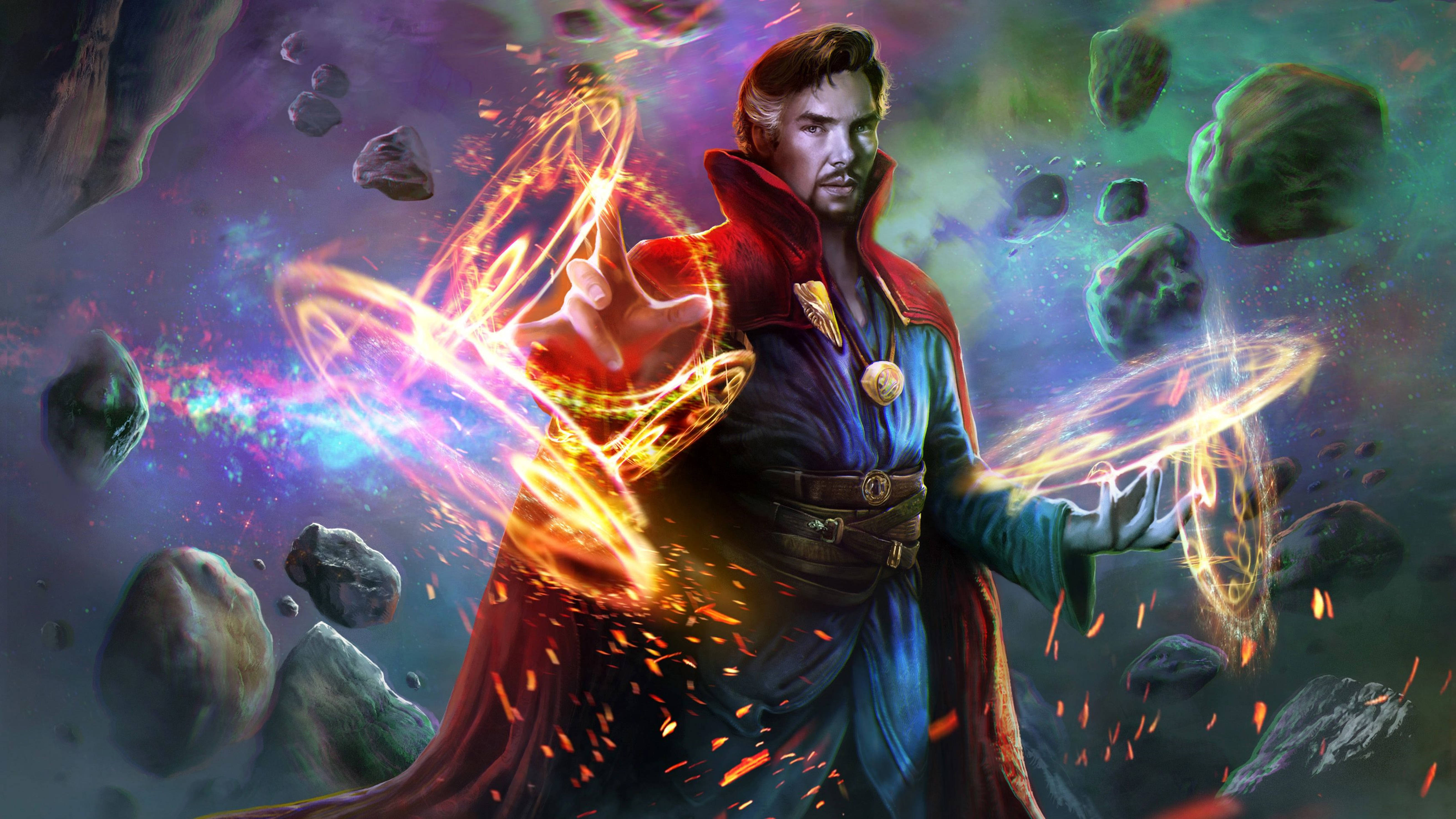 Download Sorcerer Supreme Doctor Strange 4K Wallpaper
