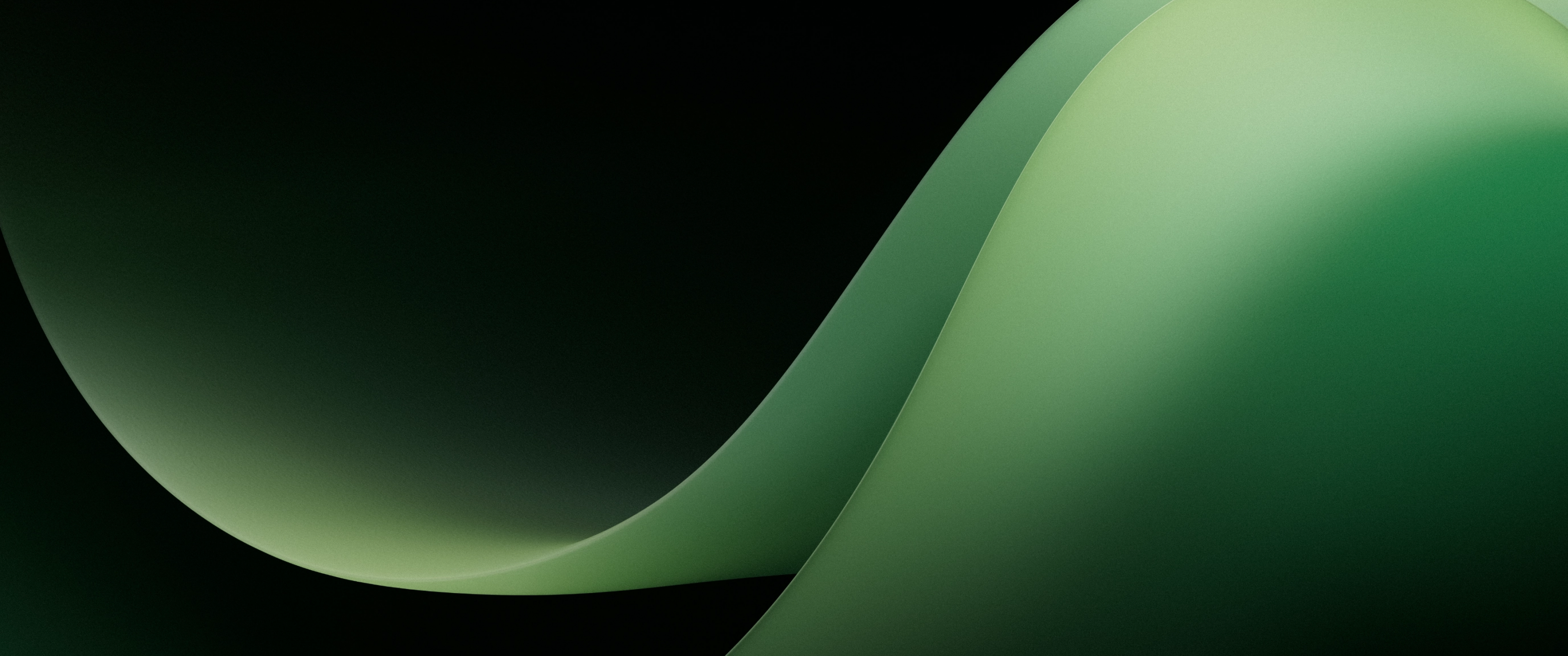 Microsoft Surface Duo 2 Wallpaper 4K, Green background, Abstract