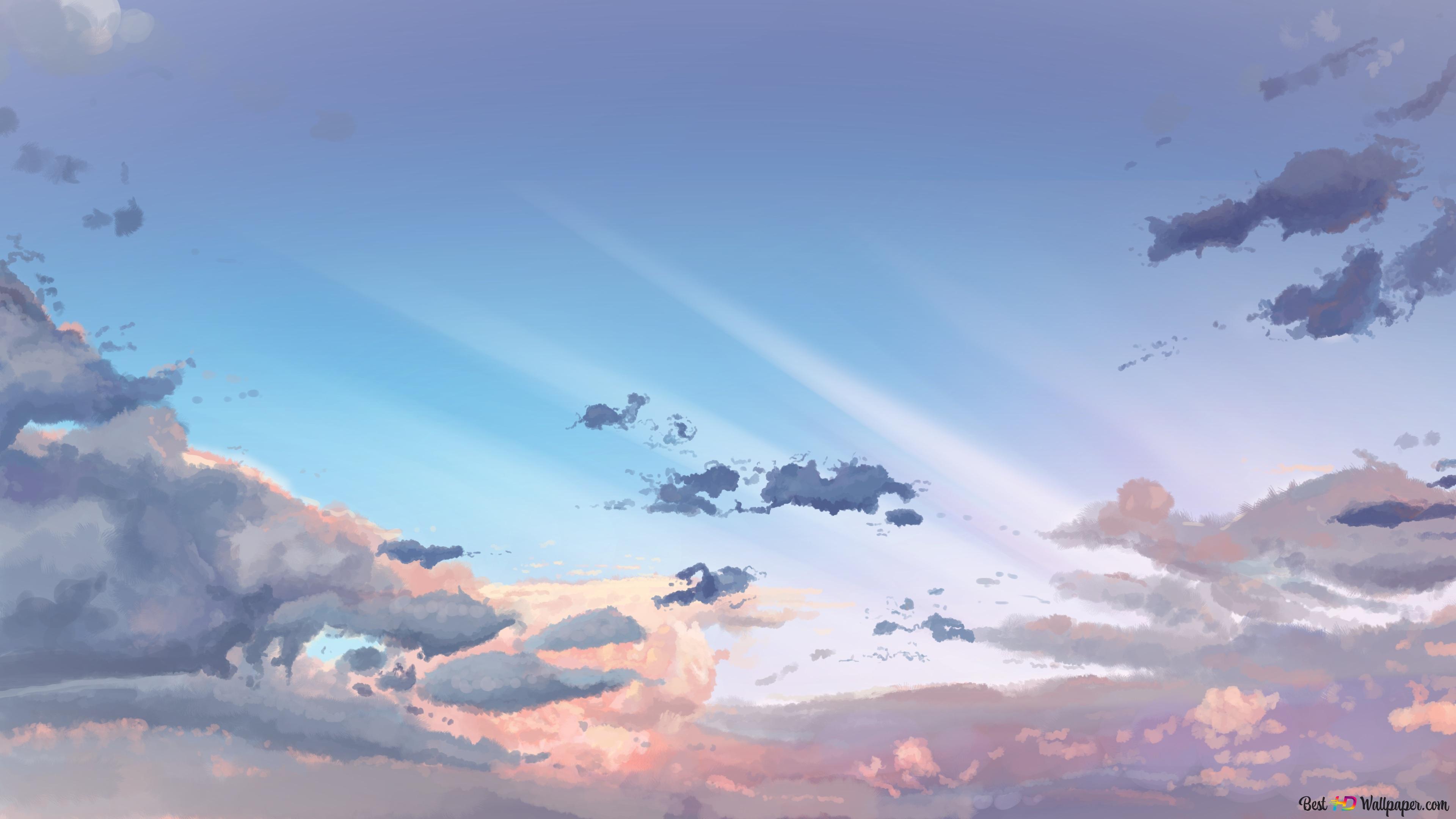 Bright Clouds 4K wallpaper download