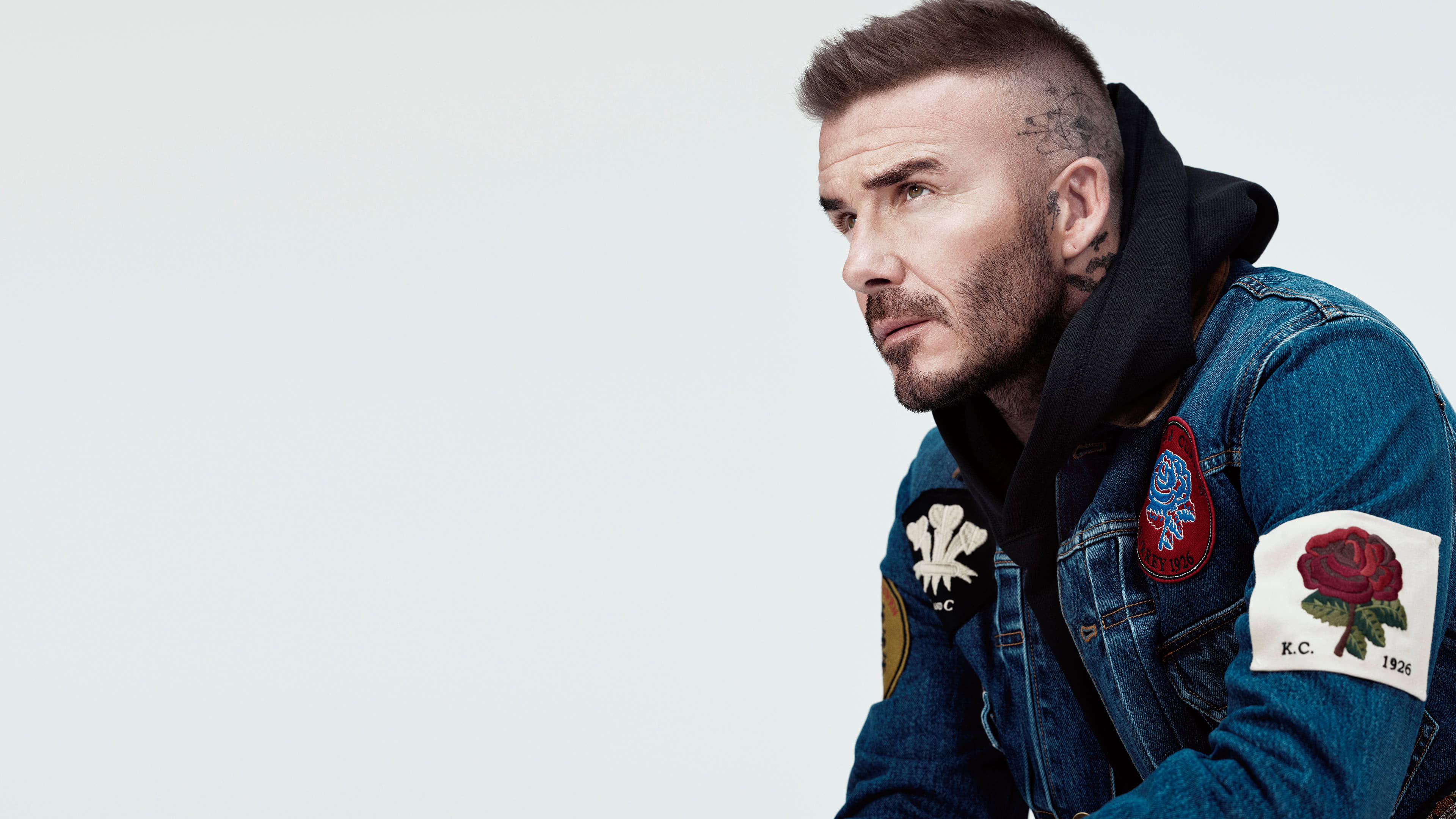 David Beckham Photohoot UHD 4K Wallpaper