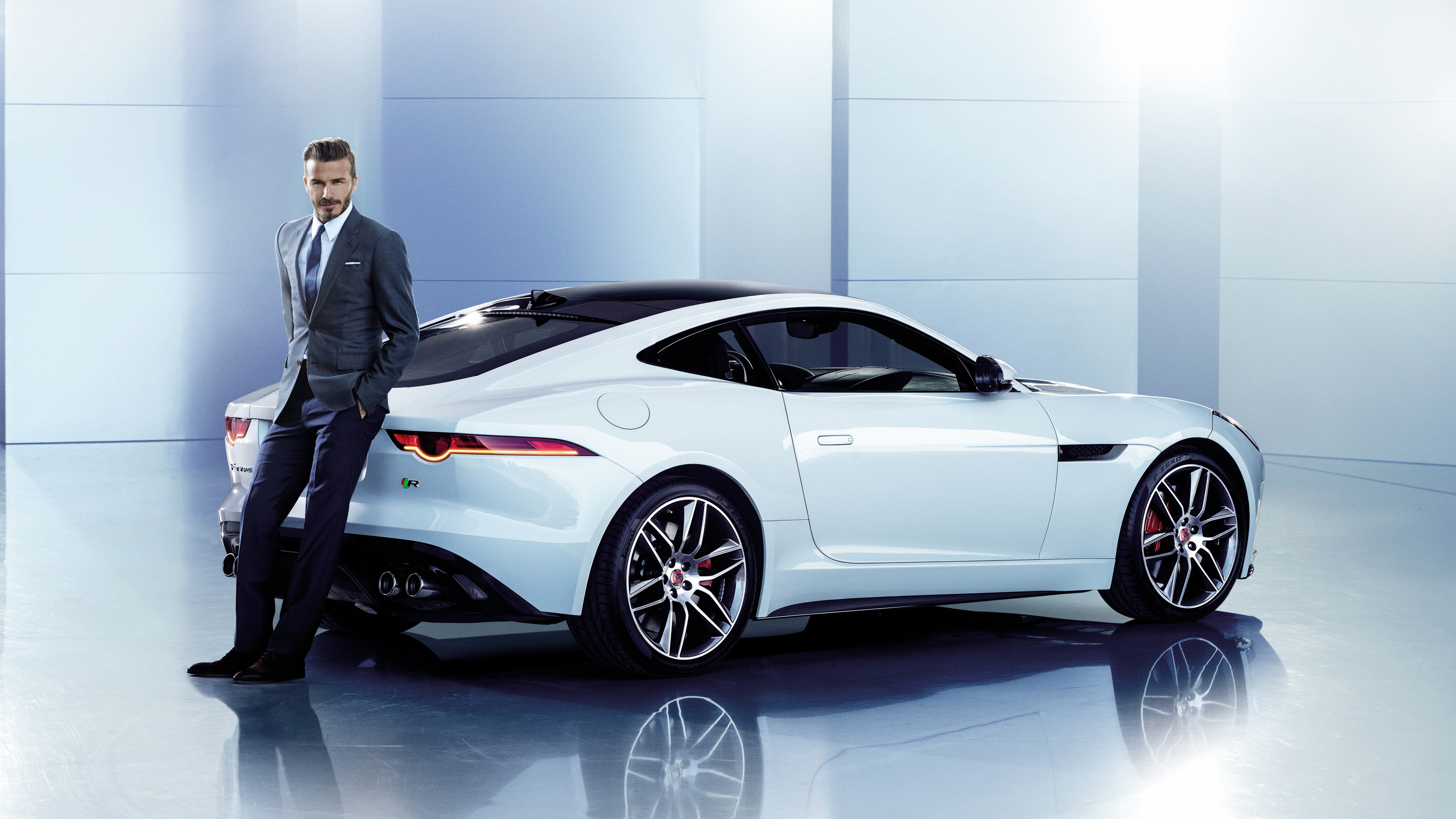 Wallpaper 4k David Beckham Jaguar 4k Wallpaper
