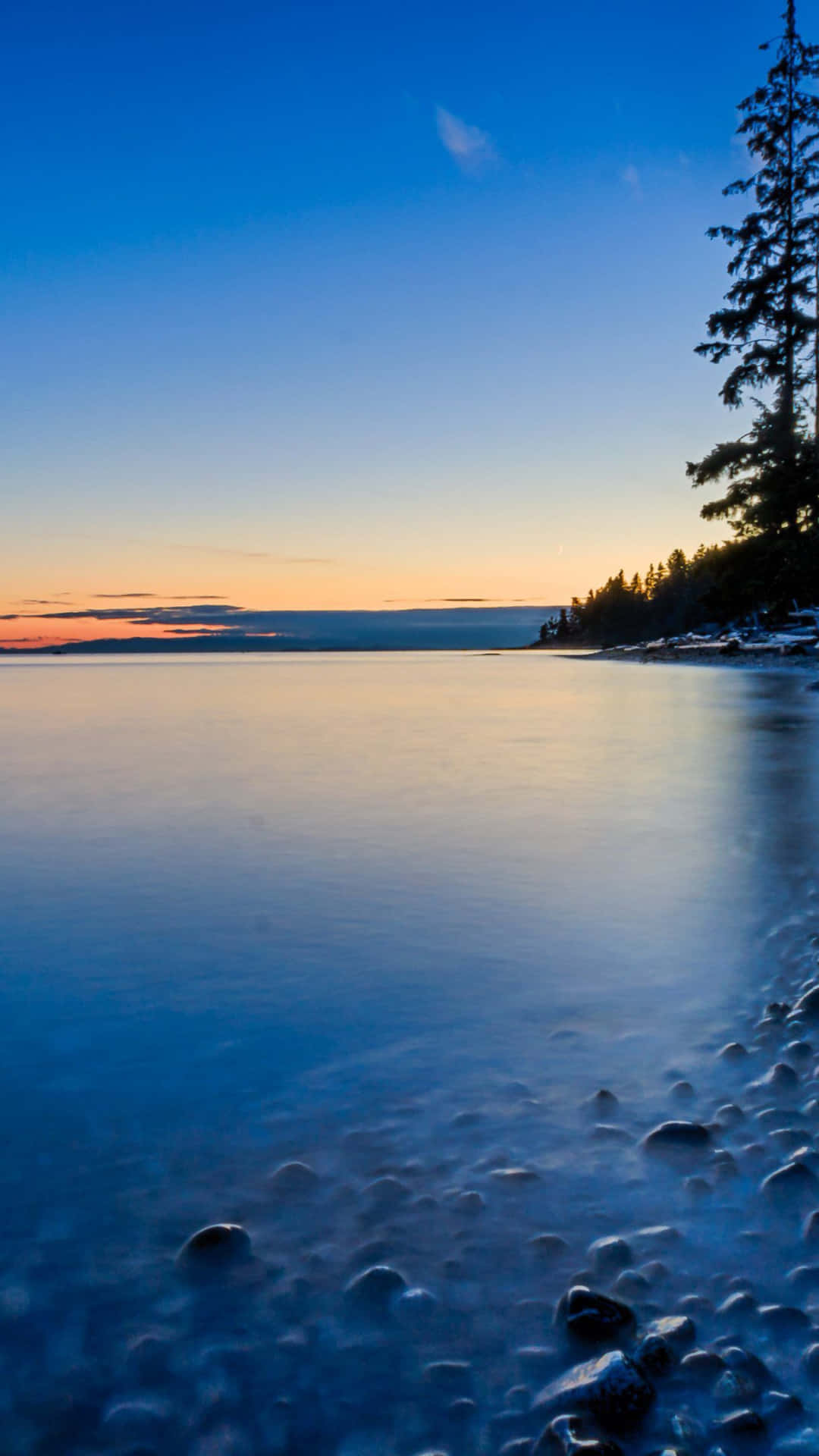 Download Nature At Dawn 4K iPhone Wallpaper