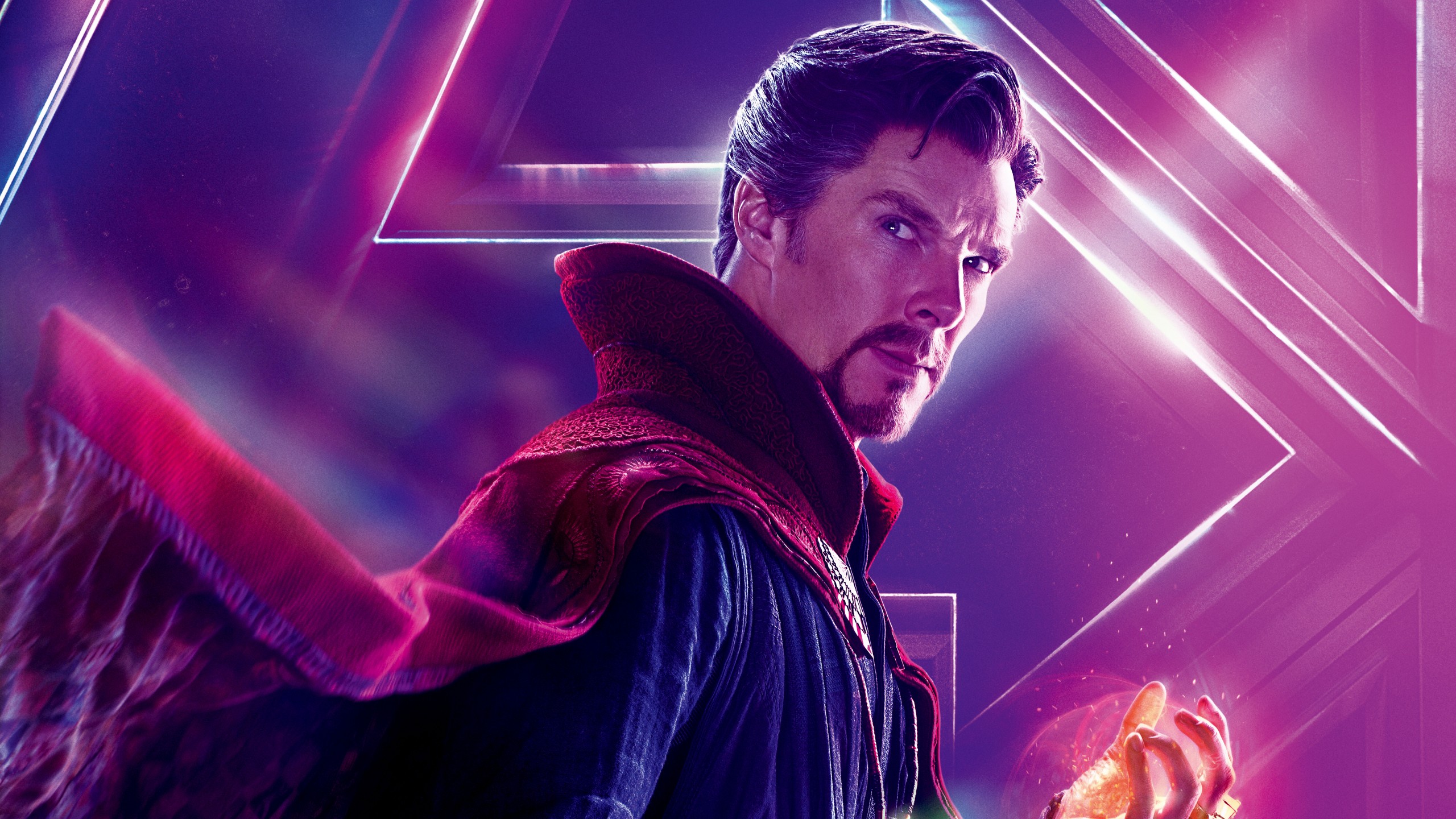 Wallpaper Avengers: Infinity War, Doctor Strange, Benedict Cumberbatch, 8k, Movies