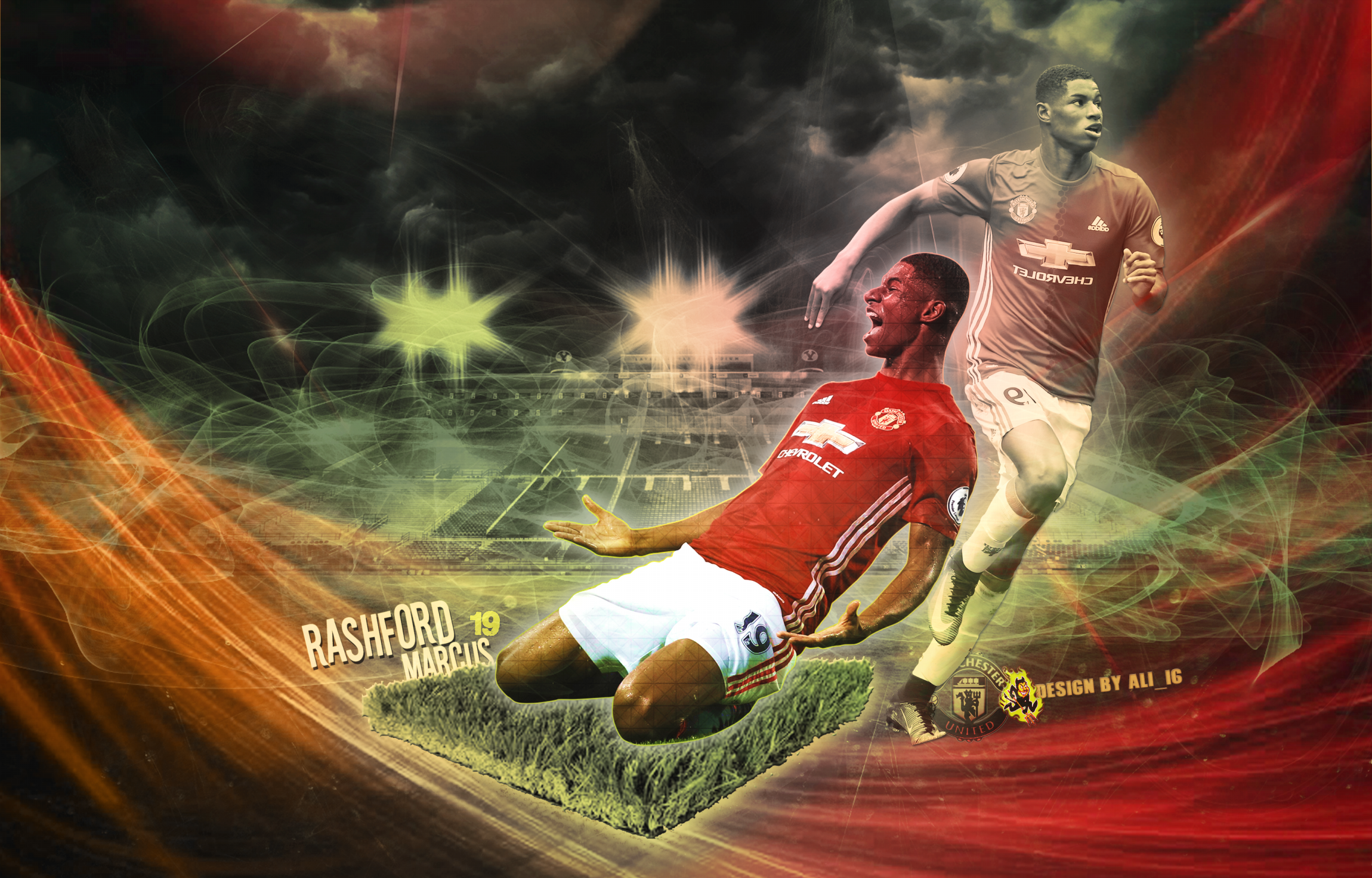 Marcus Rashford HD, Manchester United F.C. Gallery HD Wallpaper