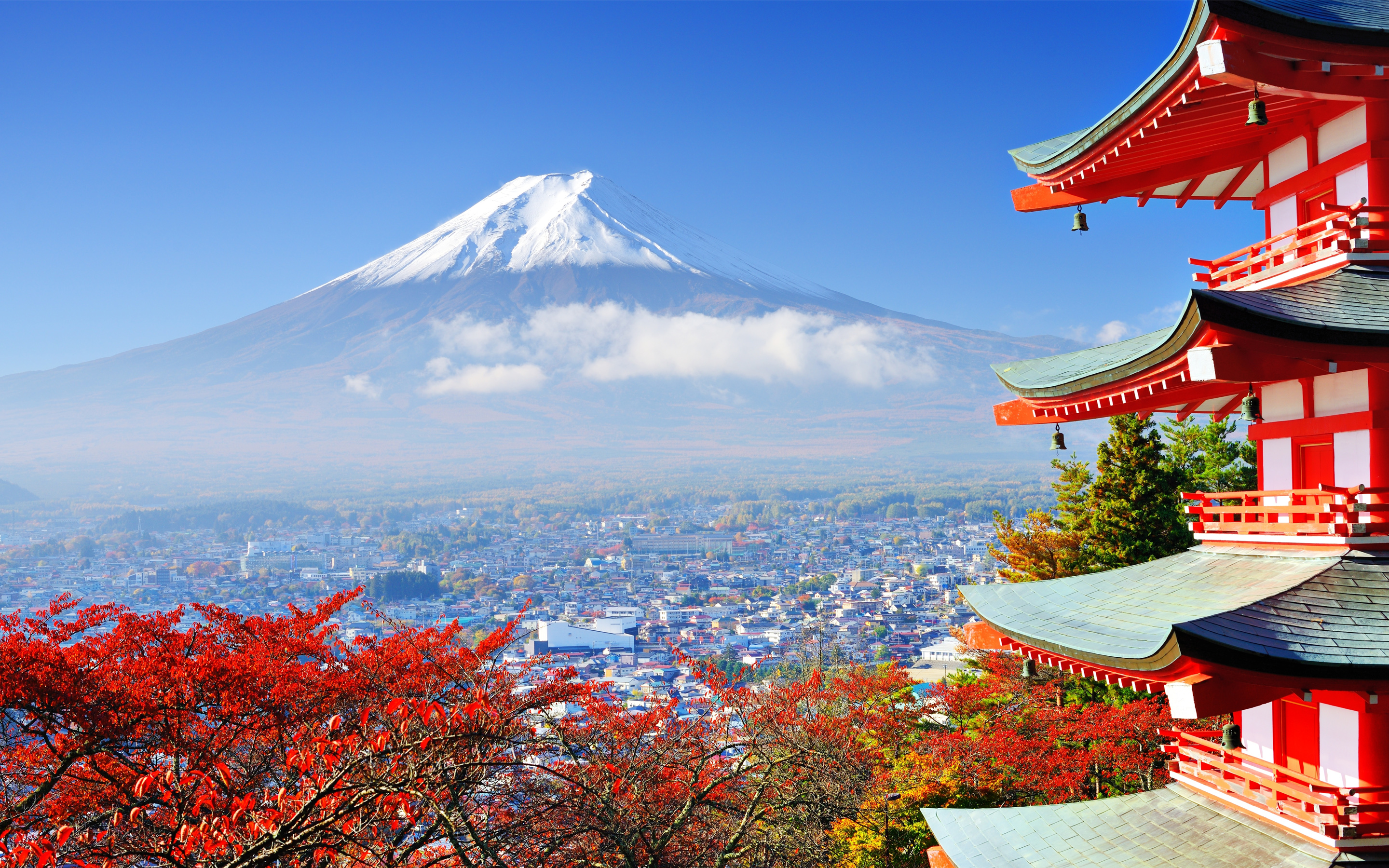 Wallpaper 4k Mount Fuji Japan Highest Mountain Wallpaper