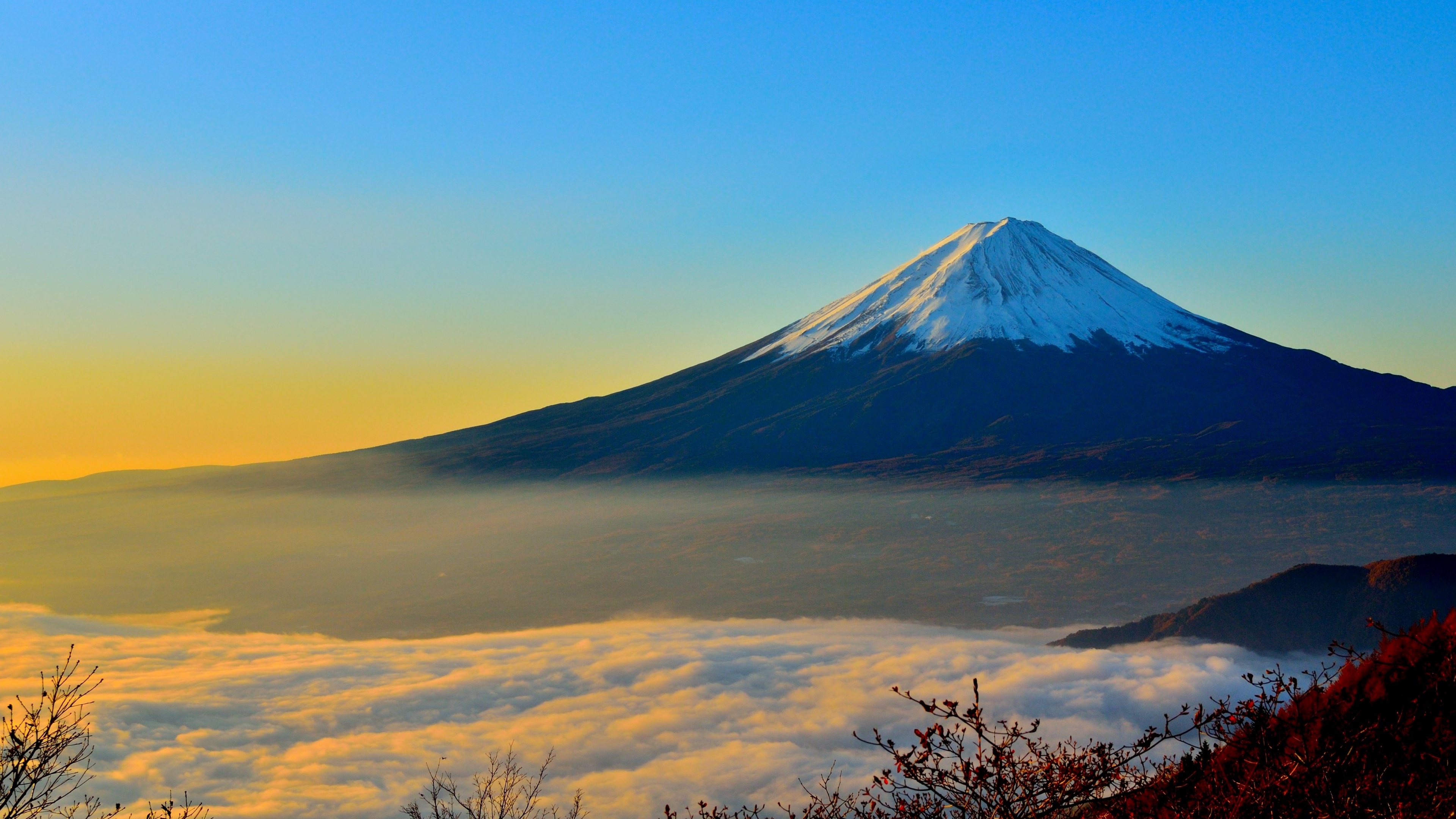 4K Mount Fuji Wallpaper and Background Image