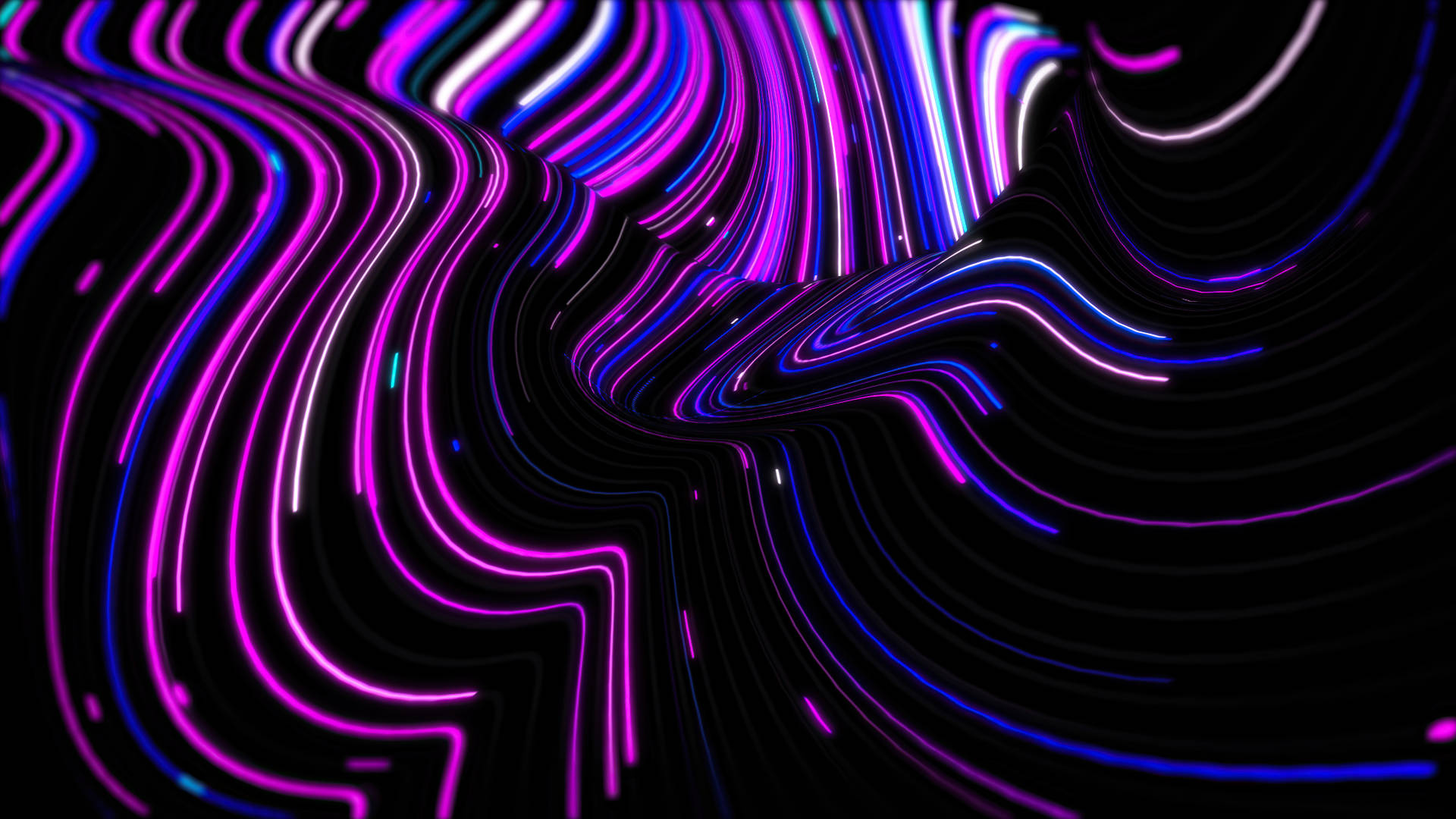 Download 4k Abstract Neon Lights Wallpaper