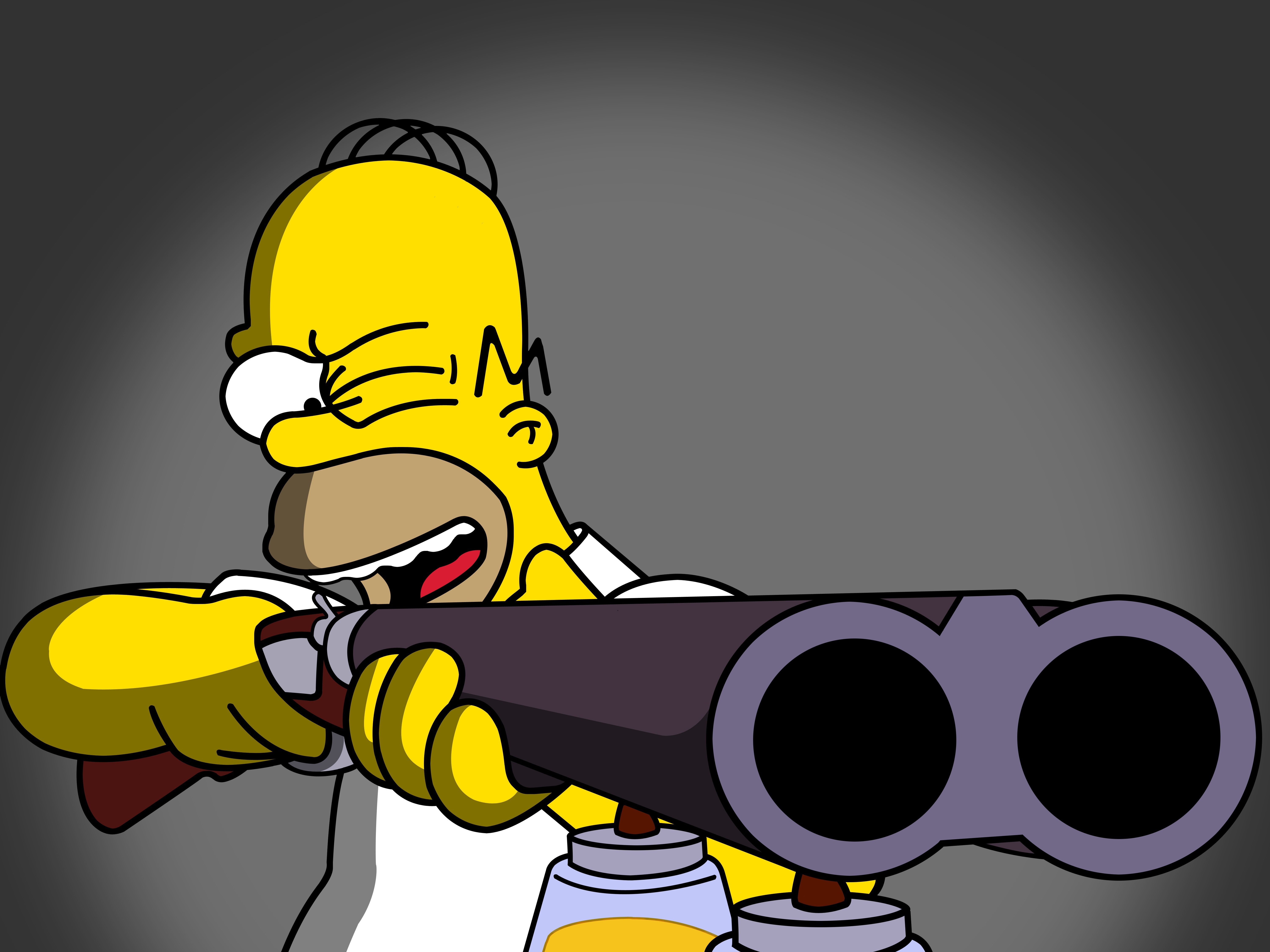 The Simpsons 4K, Homer Simpson Gallery HD Wallpaper