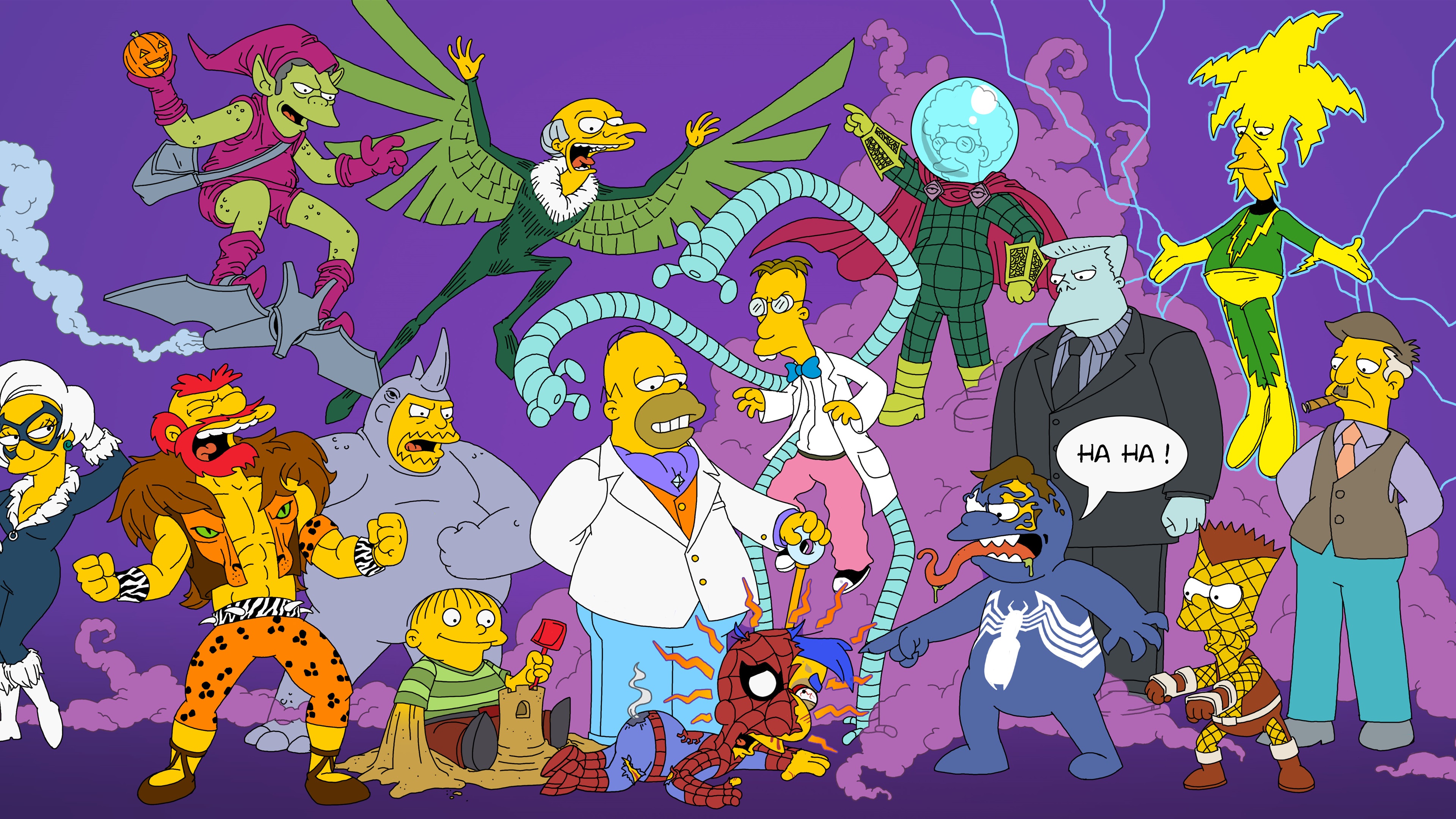 Wallpaper The Simpsons 3840x2160 UHD 4K Picture, Image