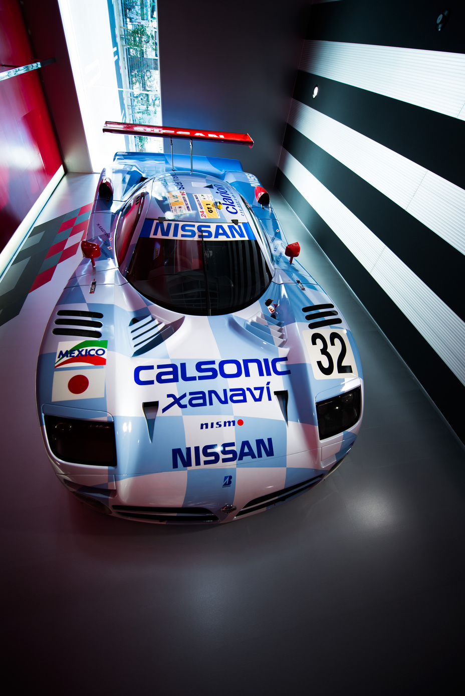 The Nissan R390 GT1 car that ran to third overall in the 1998 Le Mans 24 Hours