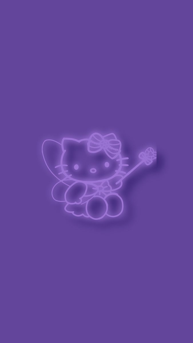 Hello Kitty Wallpaper Purple by luvphotoshop on DeviantArt