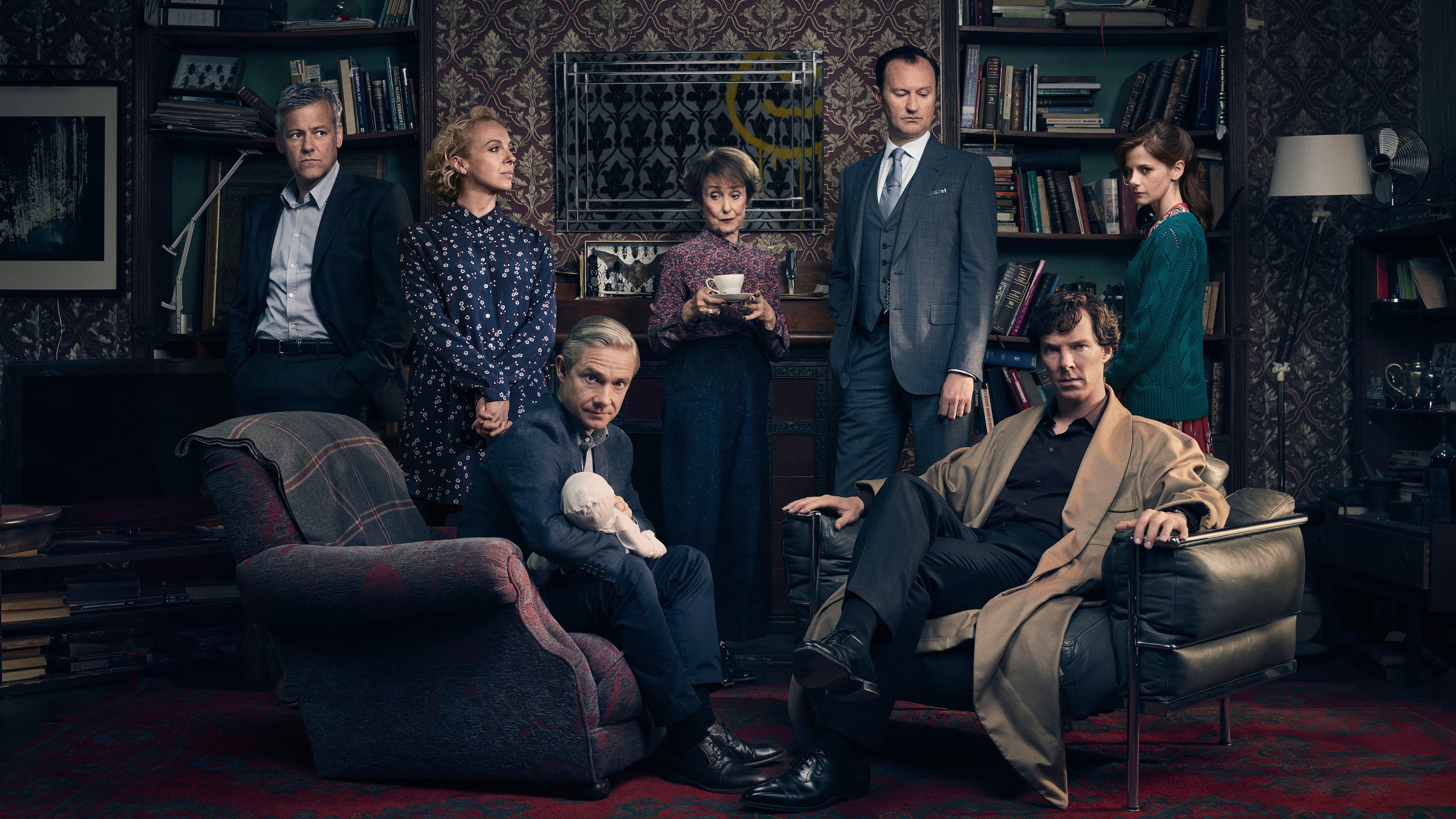 Sherlock 4k Ultra HD Wallpaper
