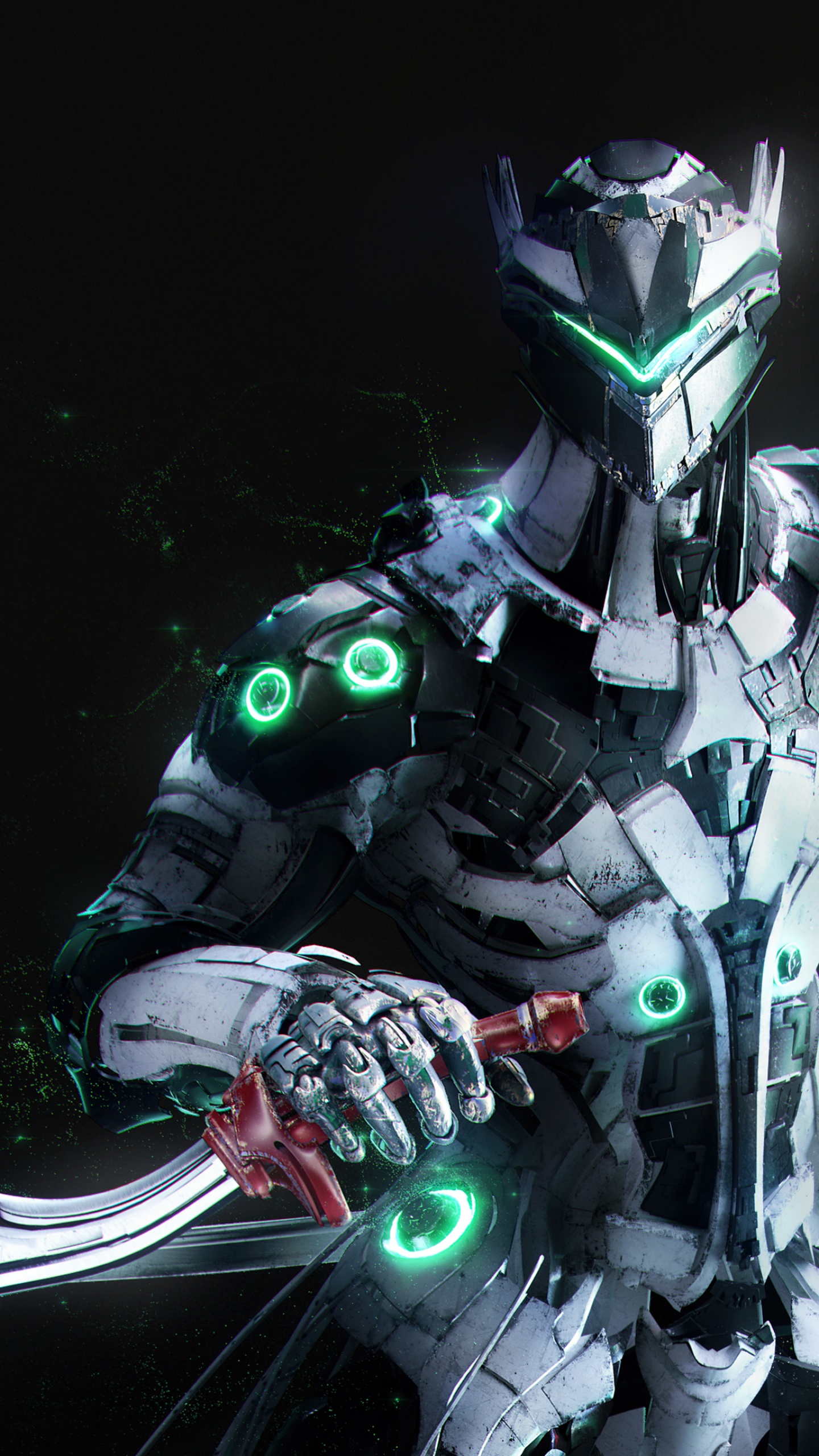 Genji Wallpaper 4K, Overwatch, Graphics CGI