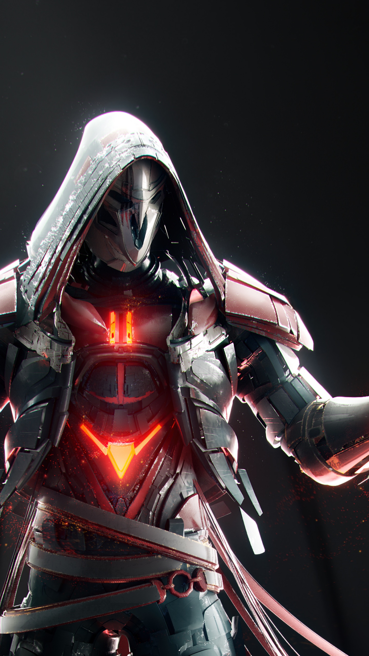 Reaper Wallpaper 4K, Overwatch, Graphics CGI