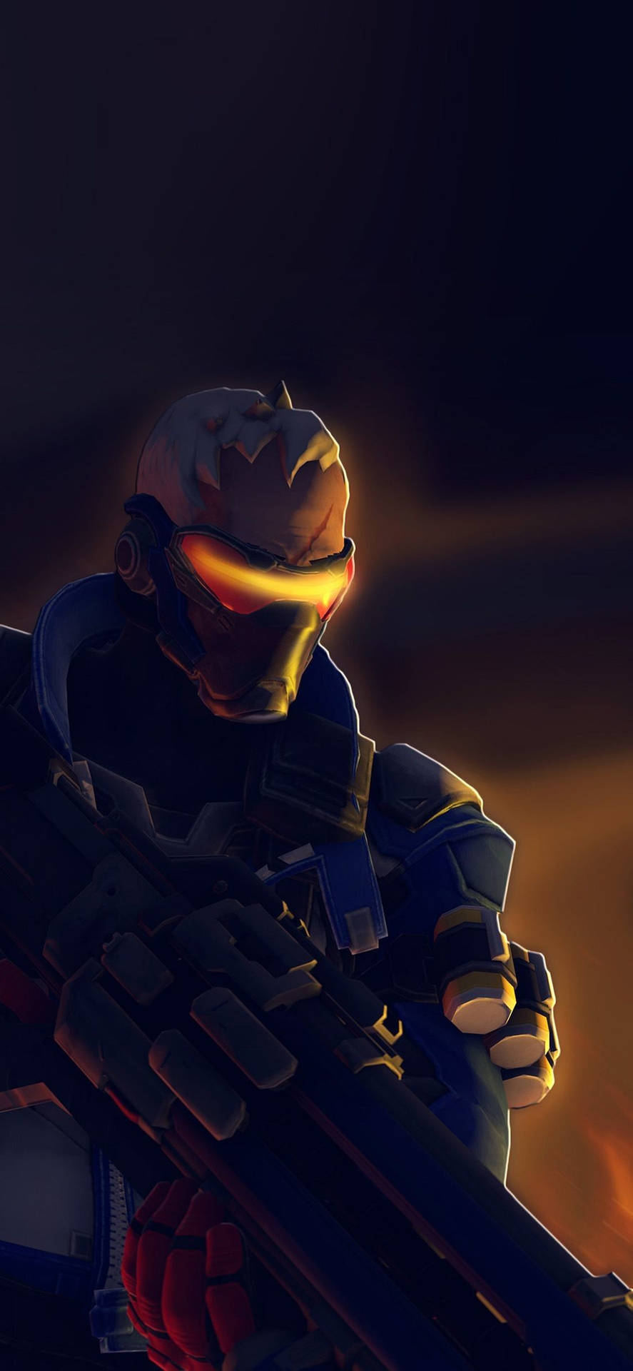 Download iPhone Gaming Soldier: 76 Overwatch Wallpaper