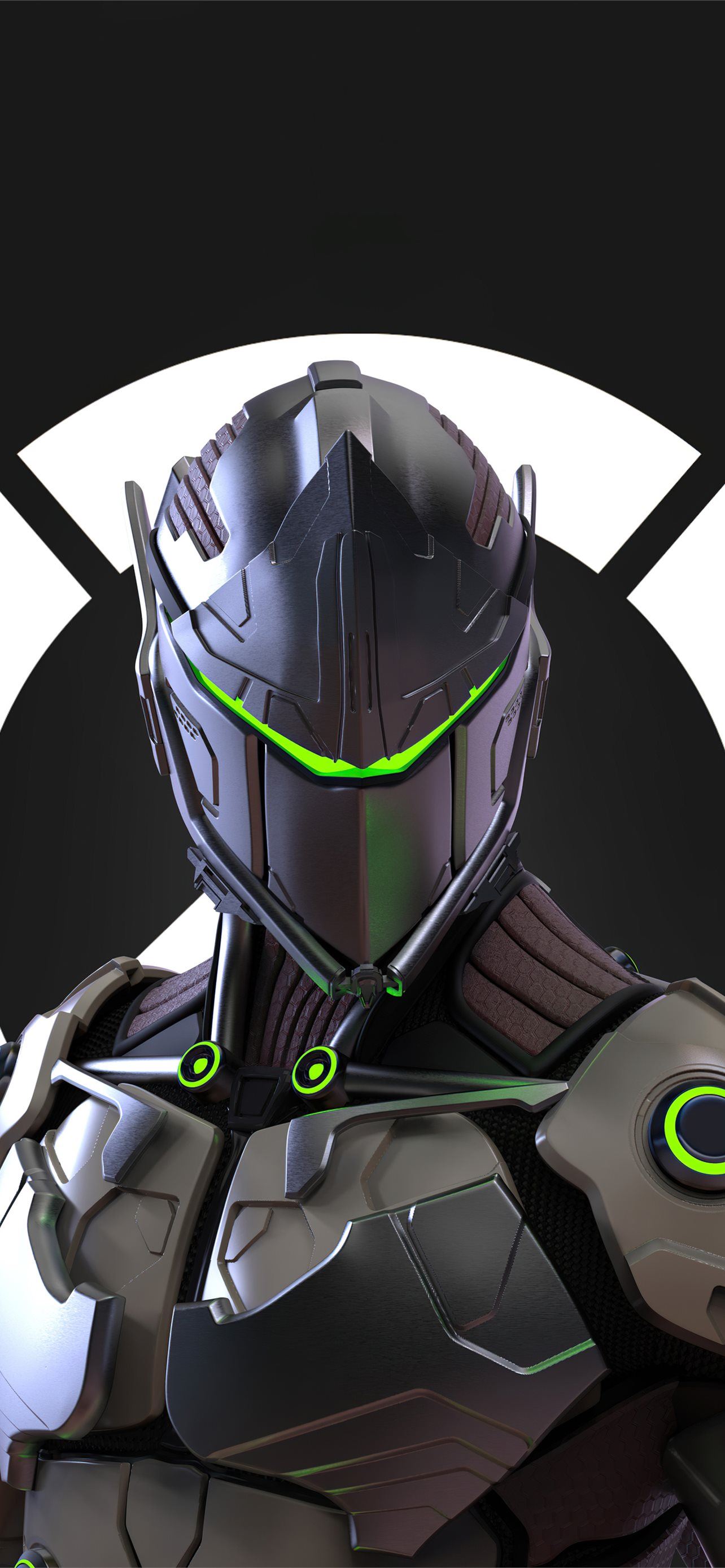 genji overwatch redesign 5k iPhone Wallpaper Free Download