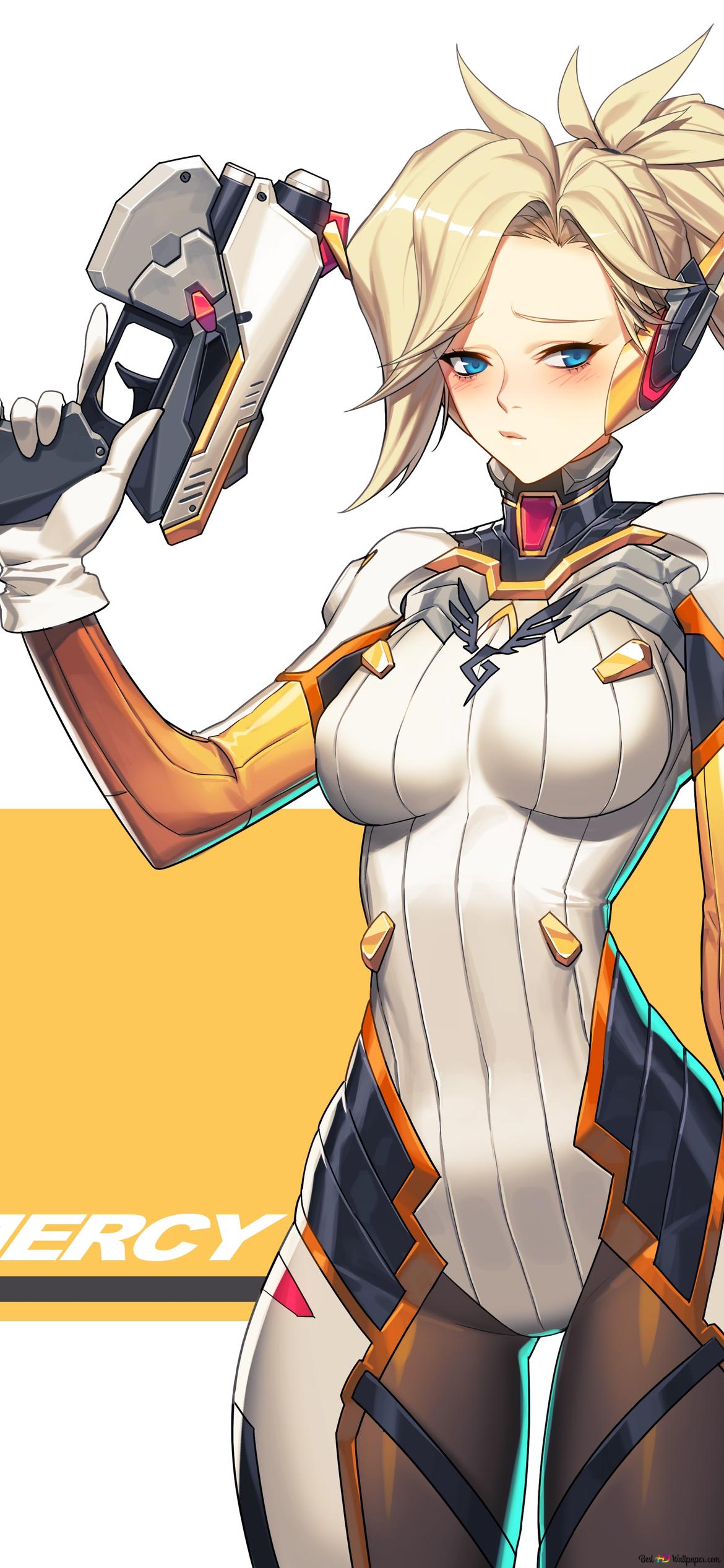 Overwatch (Mercy) 4K wallpaper download