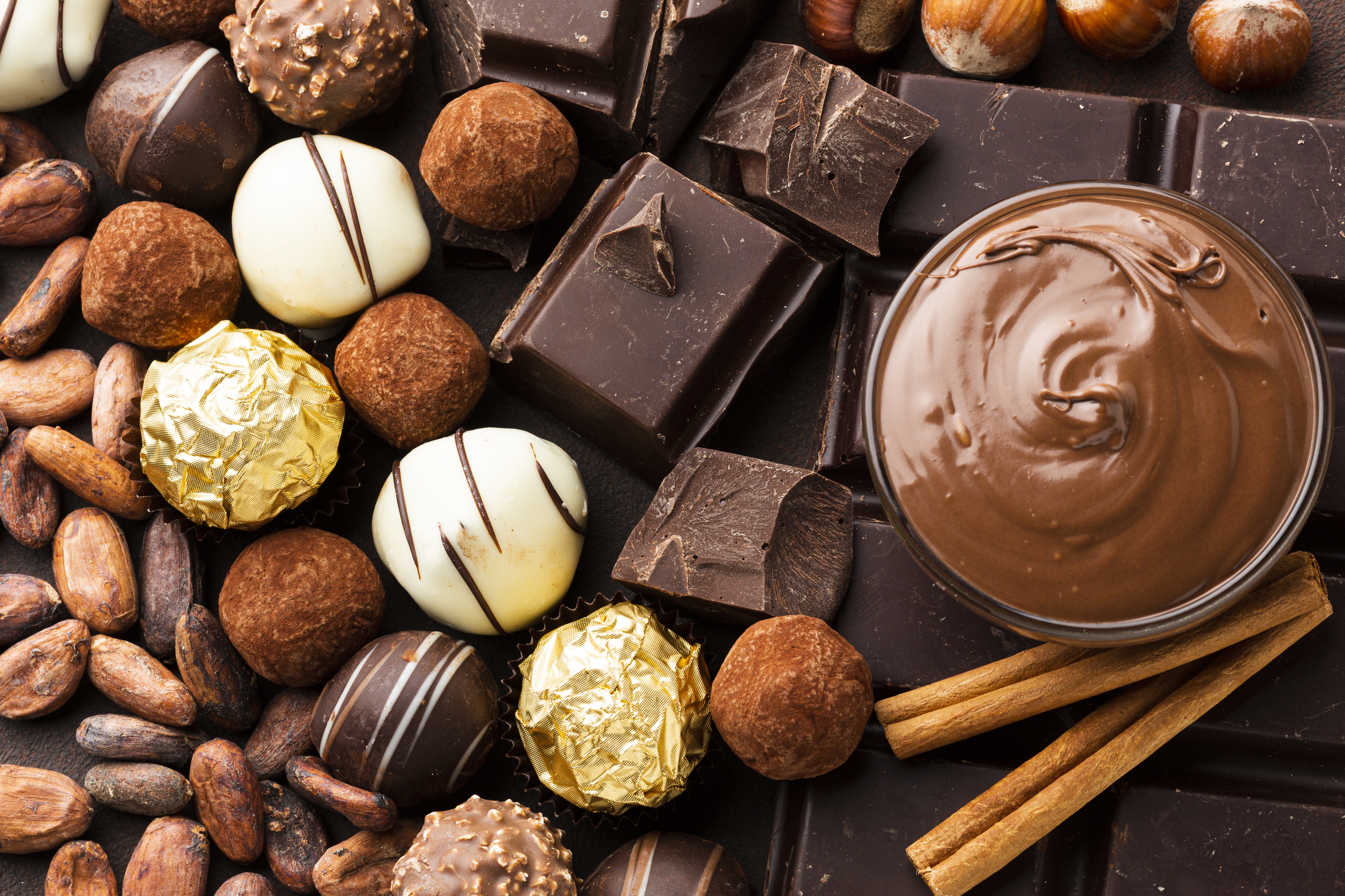 4K Chocolate Wallpaper and Background Image