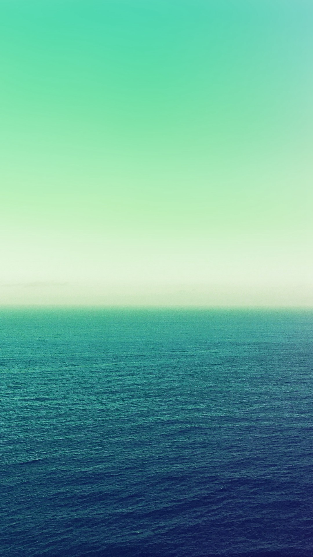 Calm Sea Green Ocean Water Summer Day Nature #iPhone #wallpaper