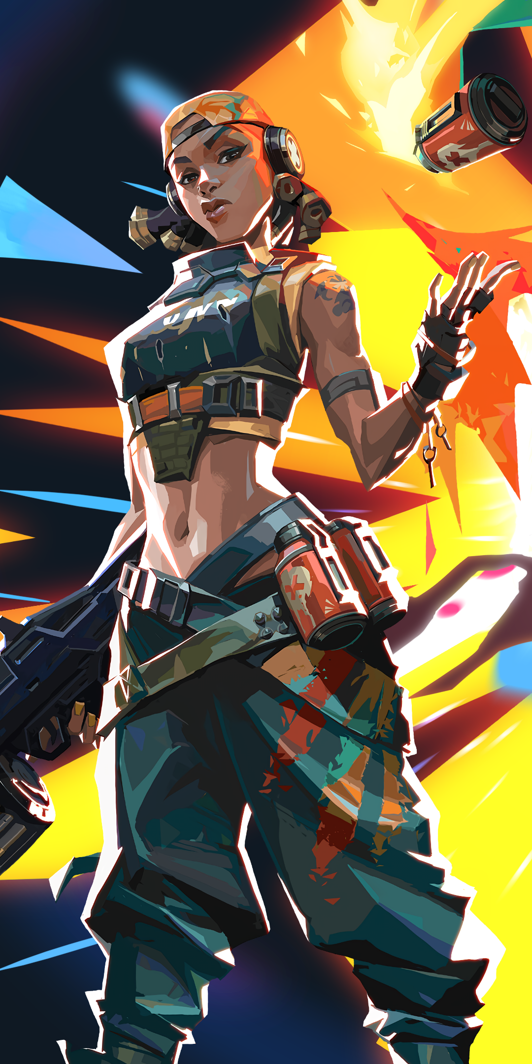 Wallpaper / Video Game Valorant Phone Wallpaper, Raze (Valorant), 1080x2160 free download