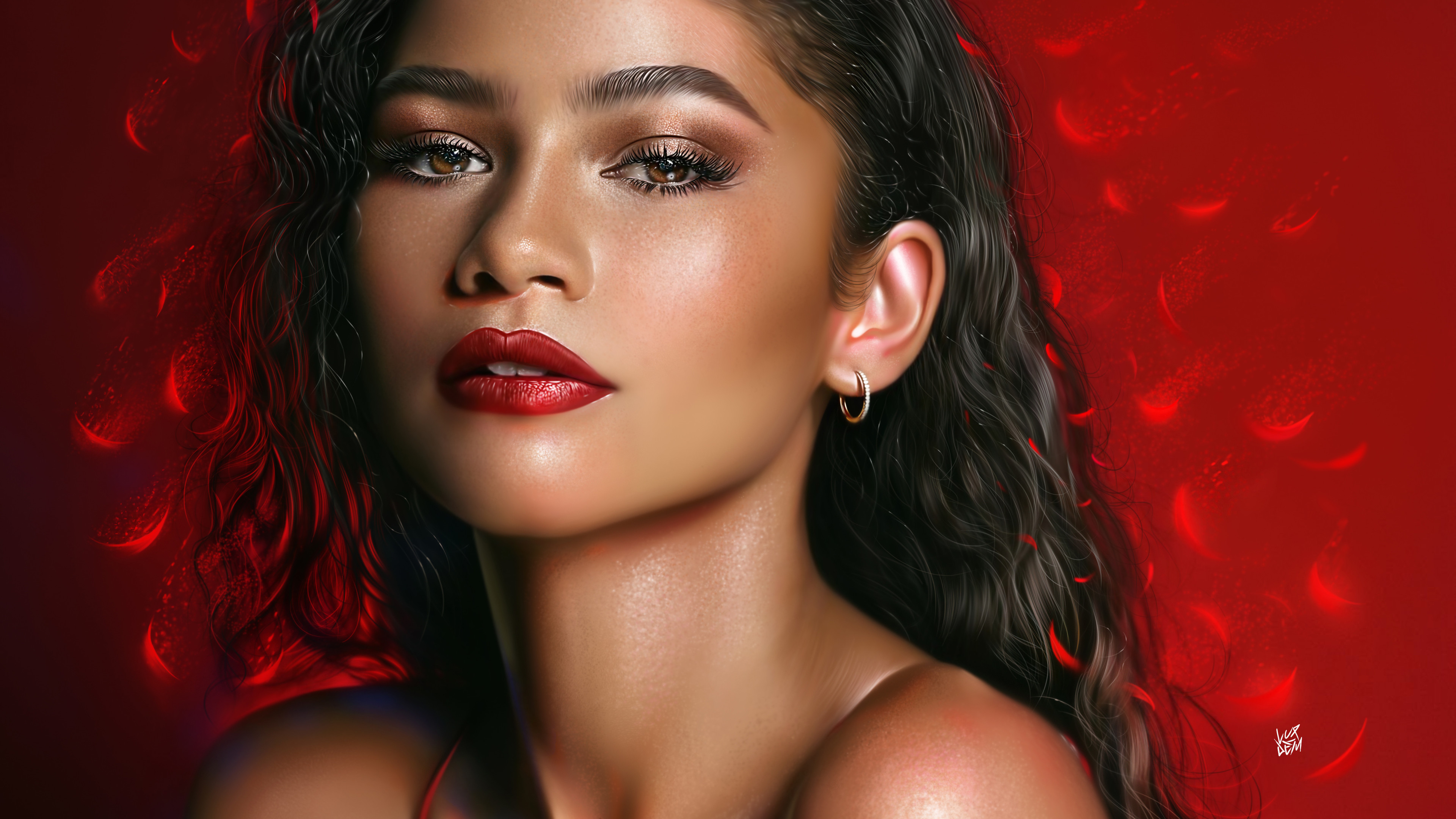Zendaya Wallpaper 4K, American actress, People