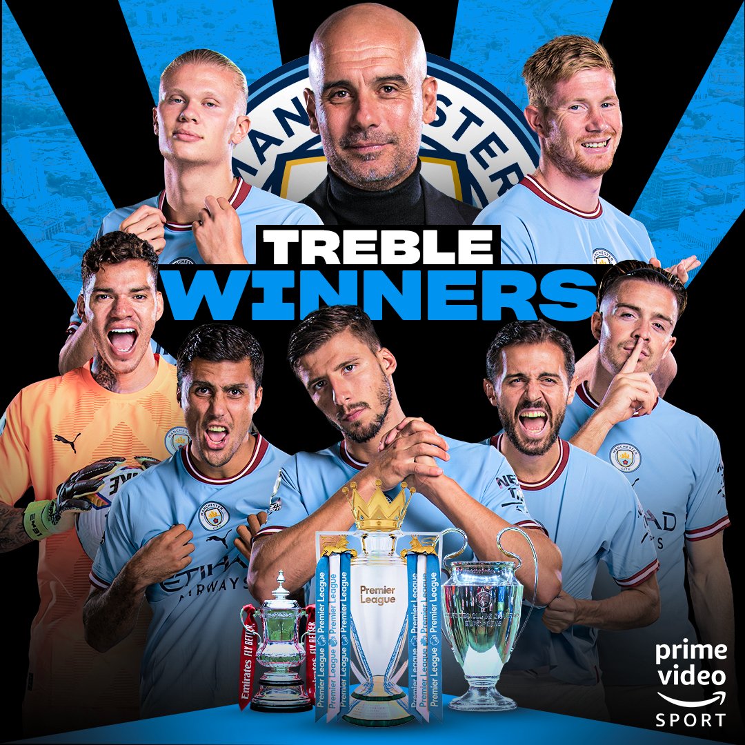 Manchester City UEFA Champions League 2023 Champions