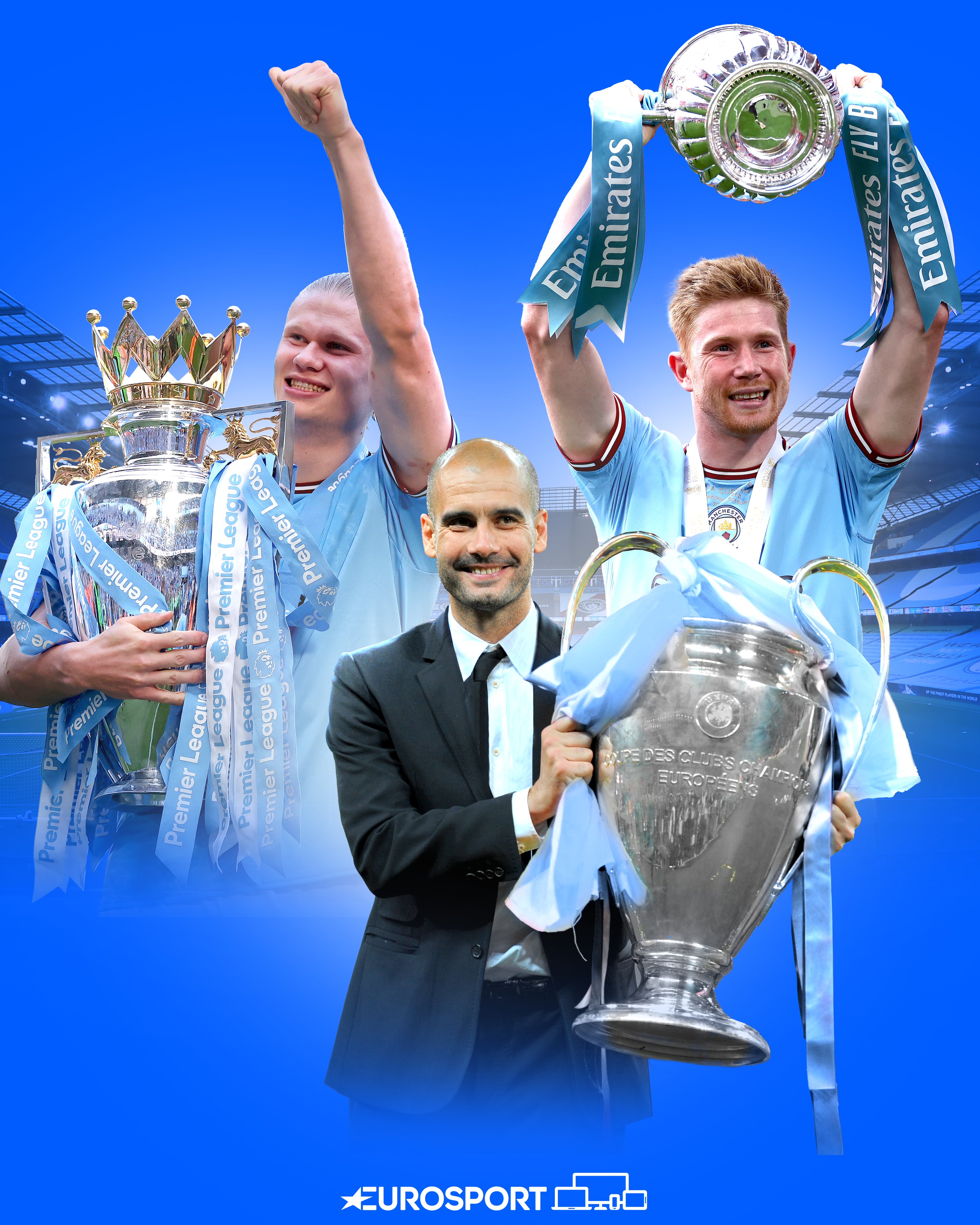 Manchester City UEFA Champions League 2023 Champions