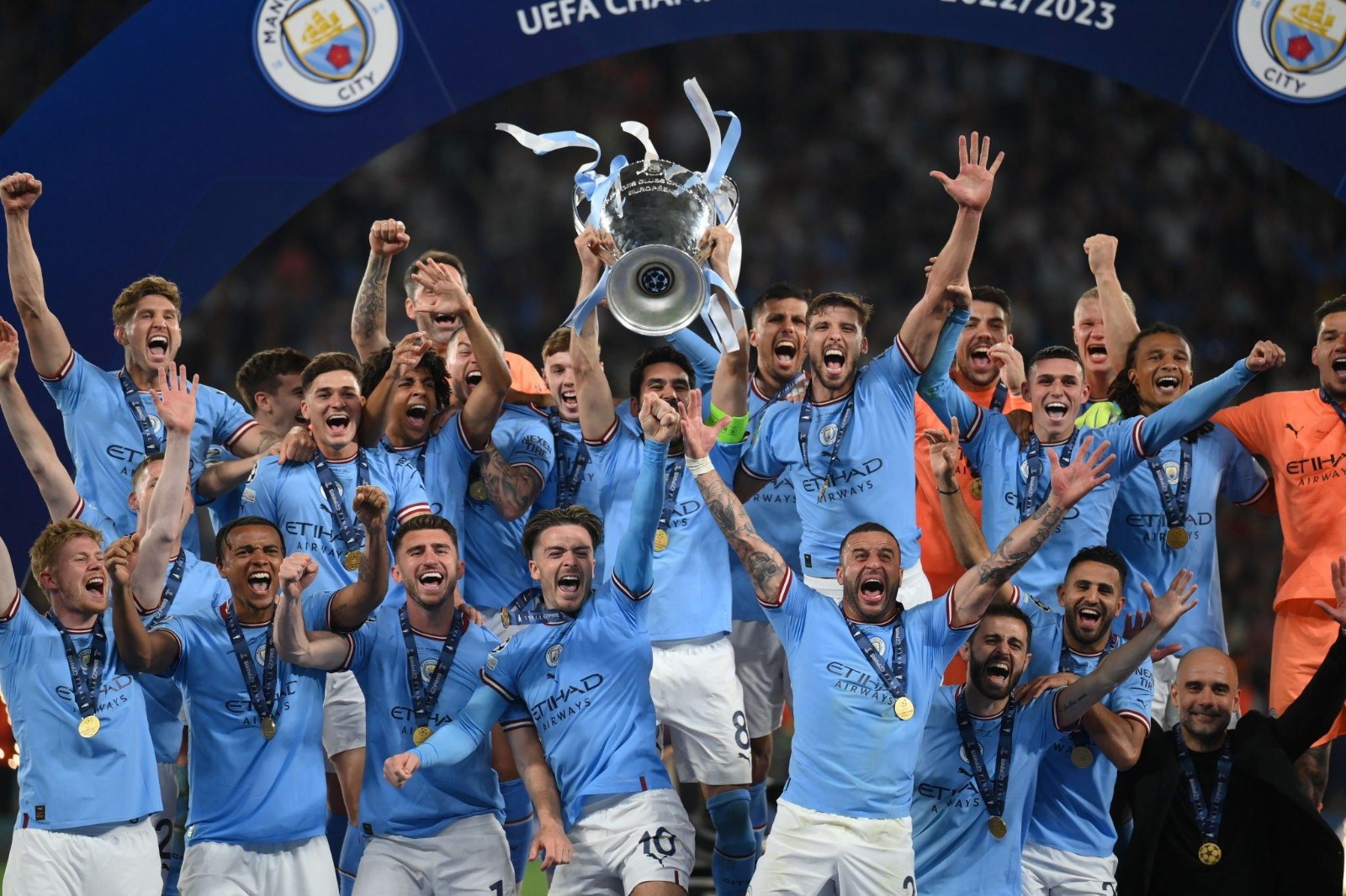 Manchester City UEFA Champions League 2023 Champions