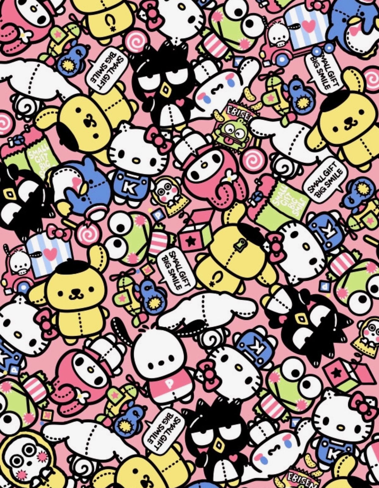 Sanrio Collage Wallpapers - Wallpaper Cave